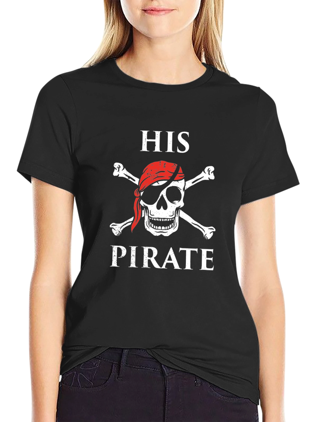 His Pirate Skull & Crossbones T-Shirt