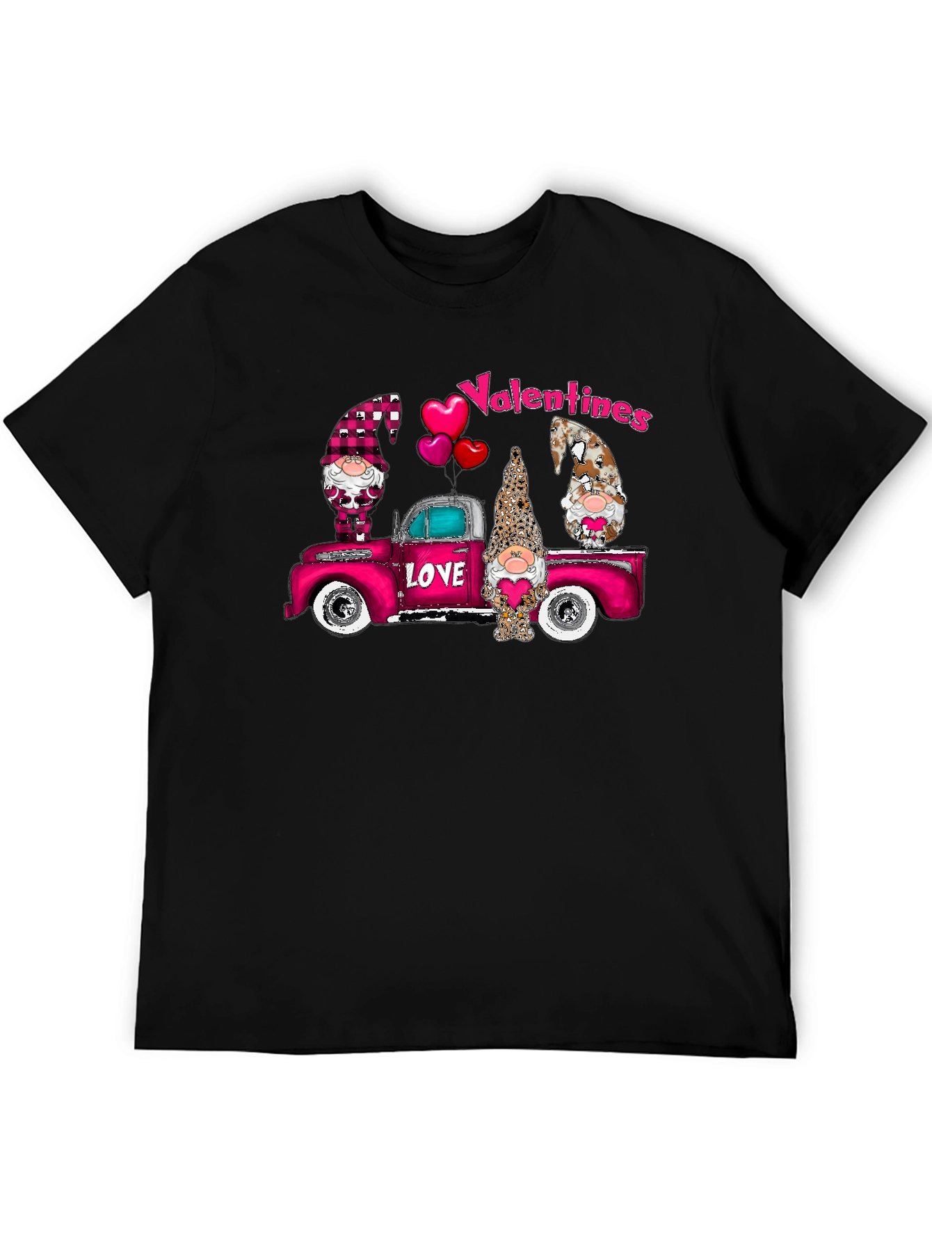 Valentines Day Truck Gnomes T-Shirt