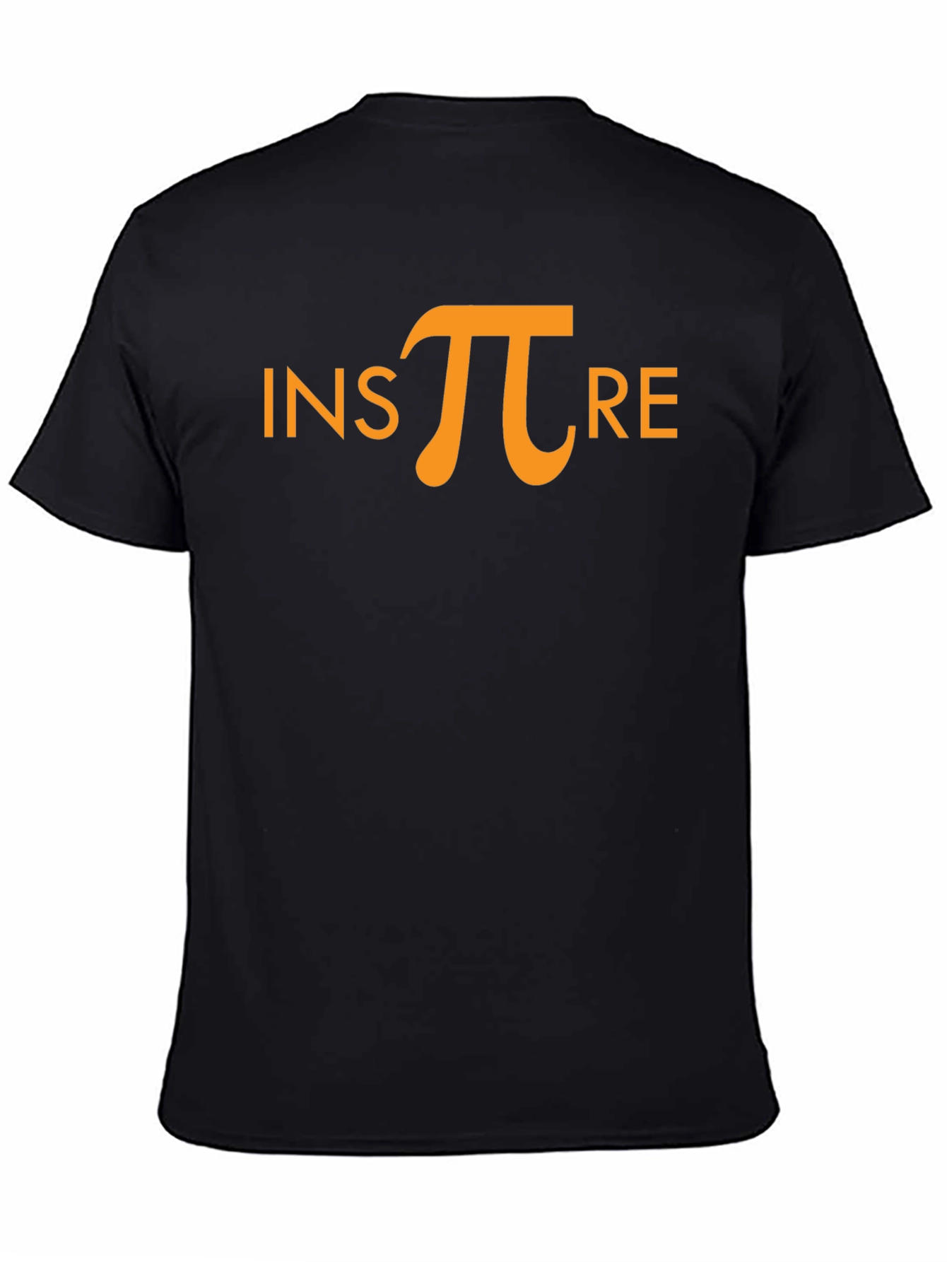 Inspire Pi Black T-Shirt - Math Lover Tee
