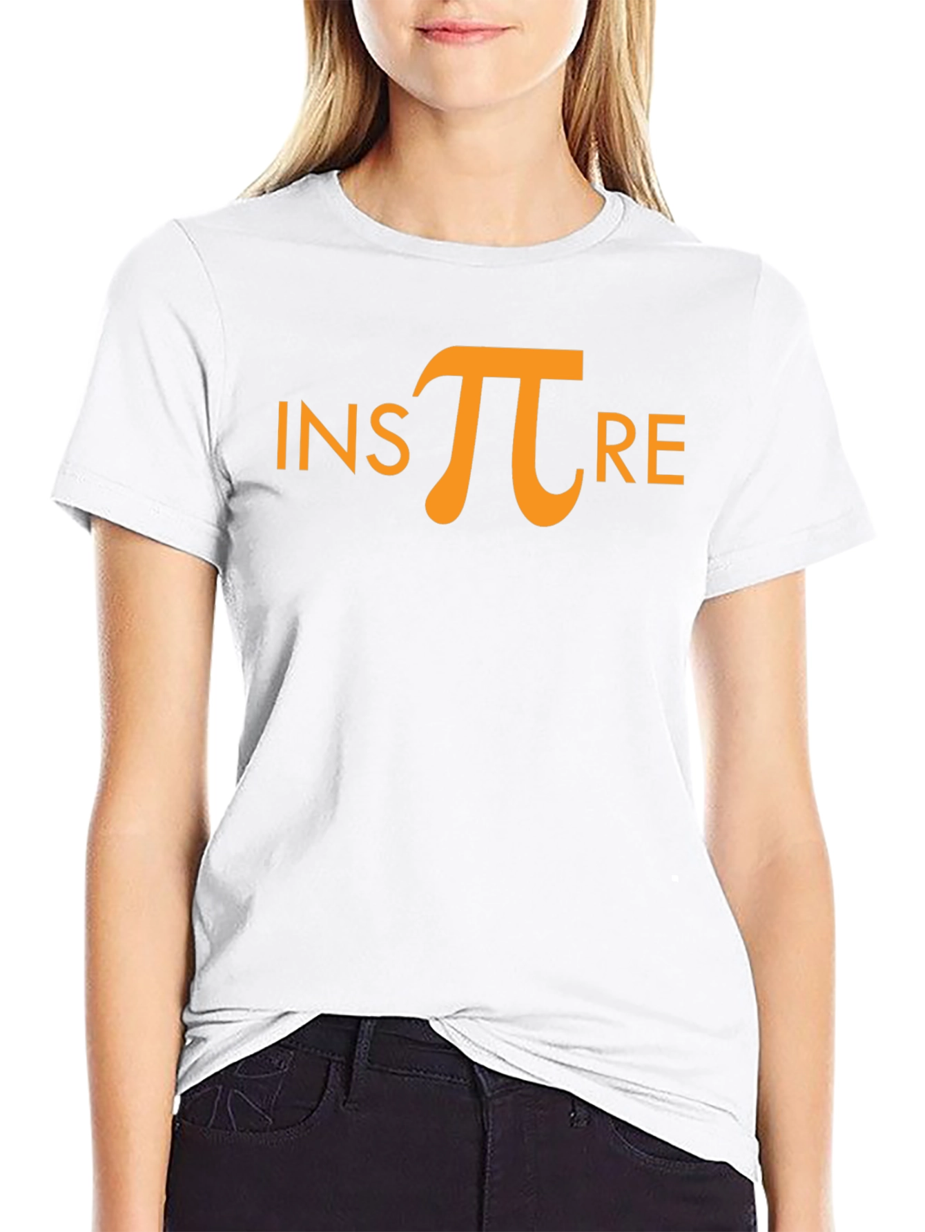 Inspire Pi Black T-Shirt - Math Lover Tee
