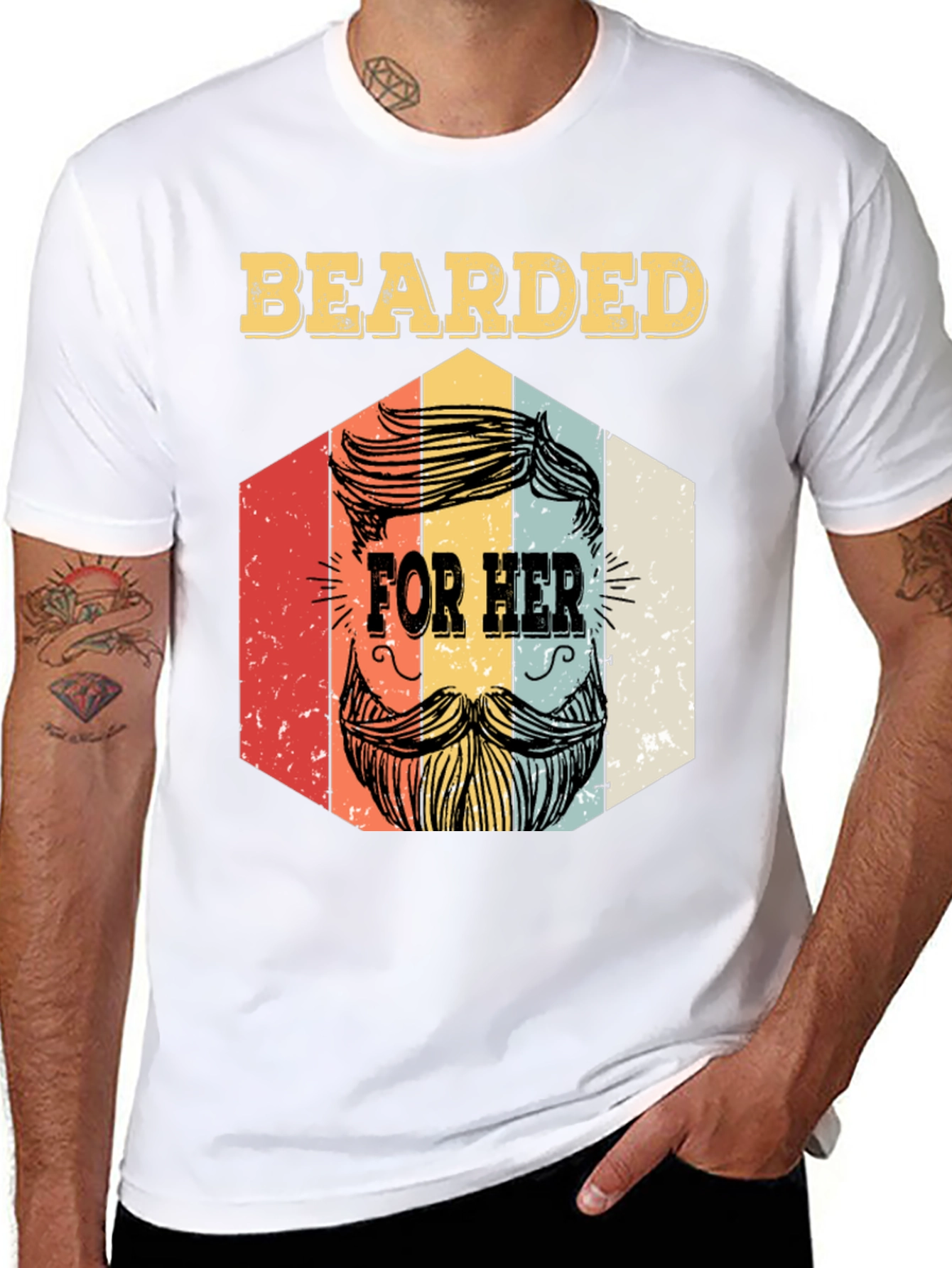 Bearded For Her Graphic Tee