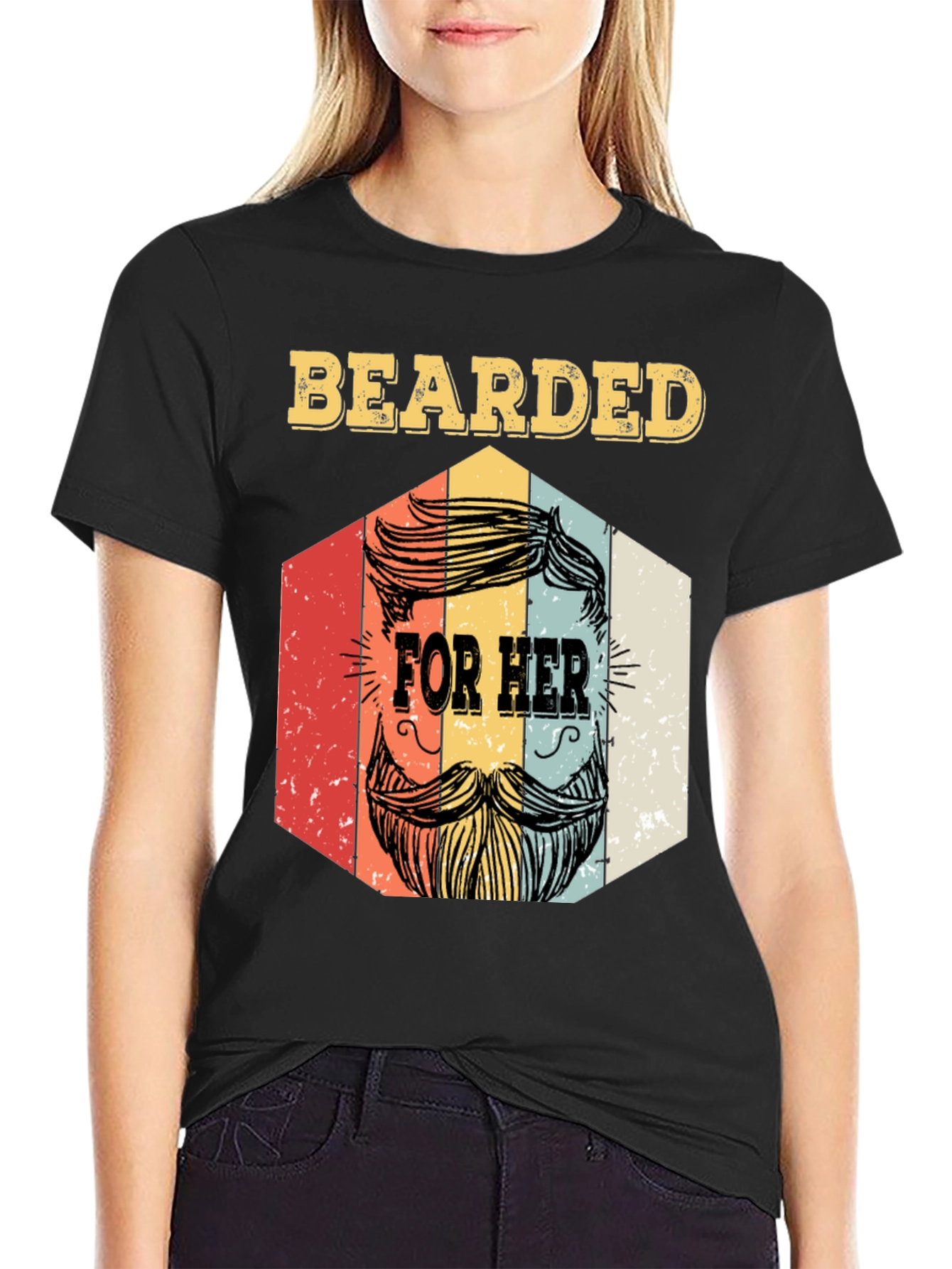 Bearded For Her Graphic Tee