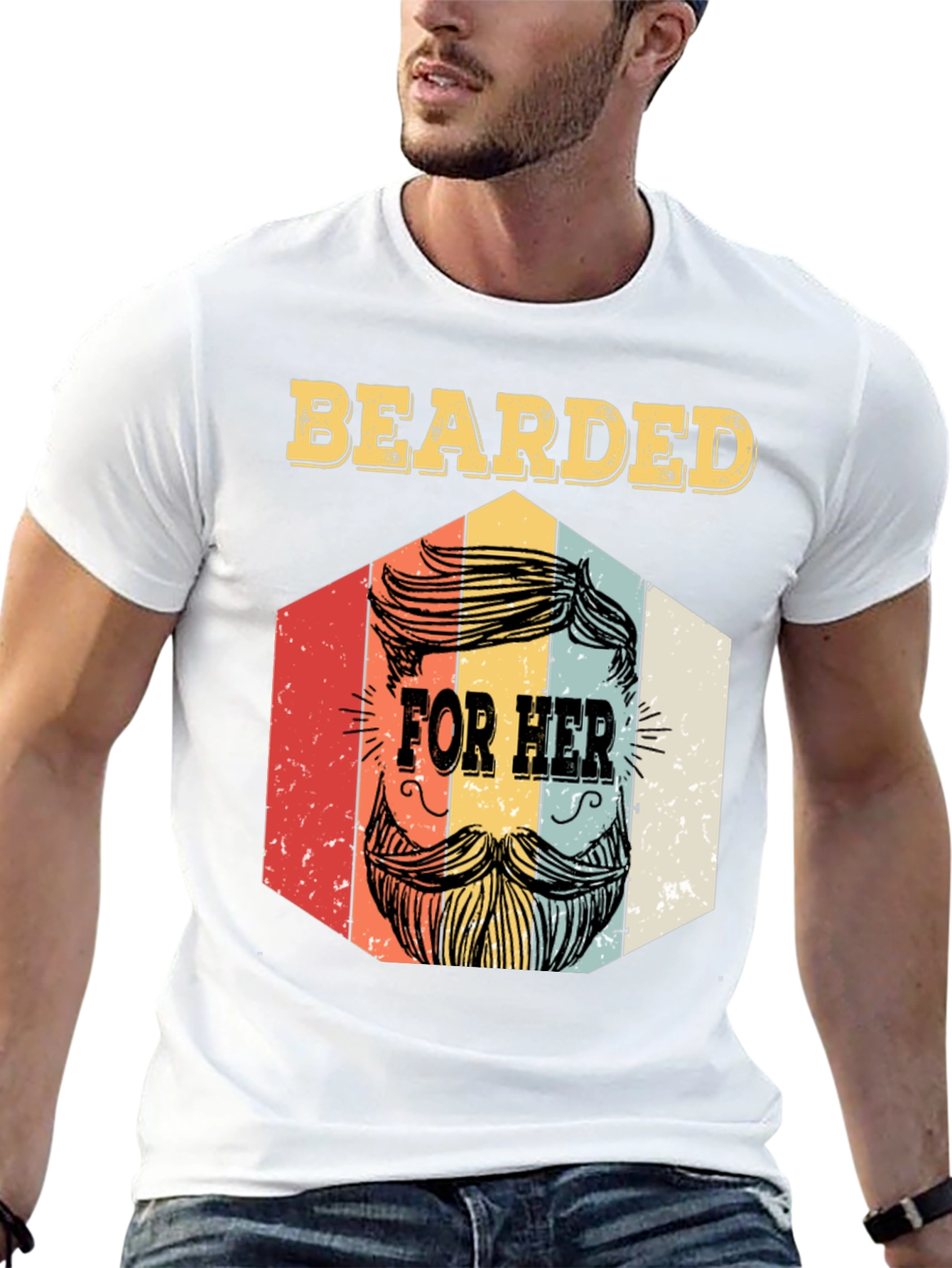 Bearded For Her Graphic Tee