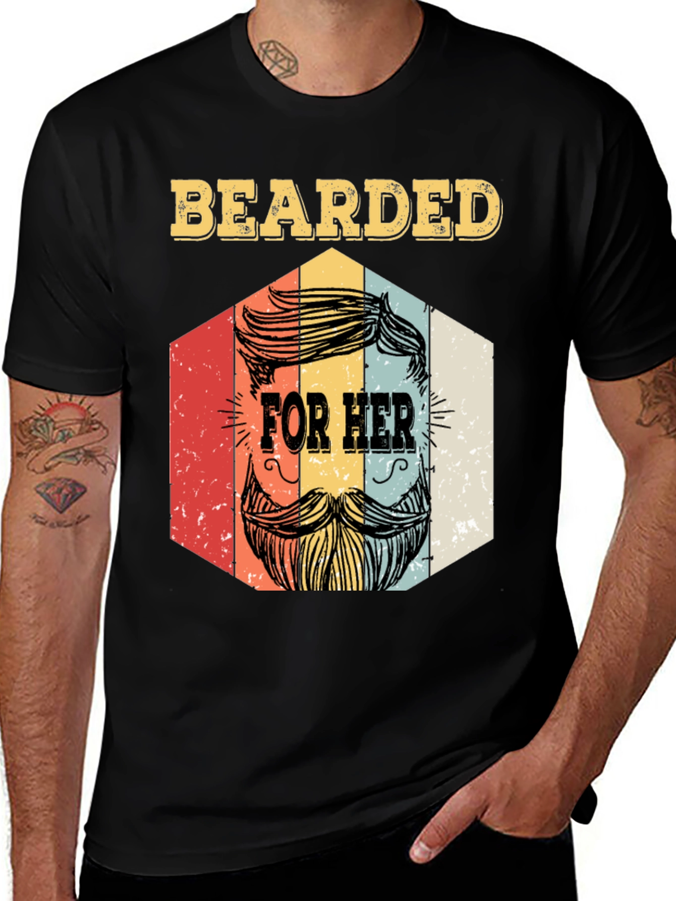 Bearded For Her Graphic Tee