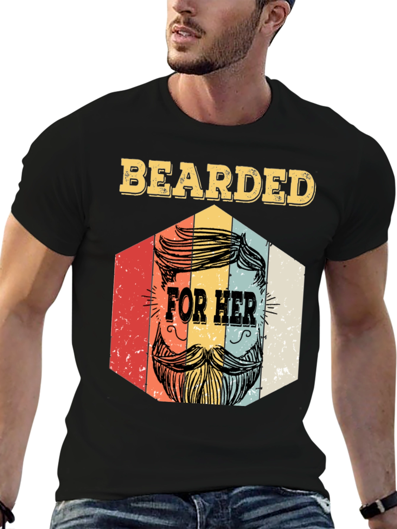 Bearded For Her Graphic Tee