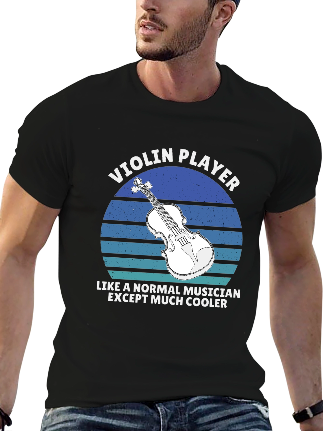 Violin Player T-Shirt - Cool Musician Graphic Tee