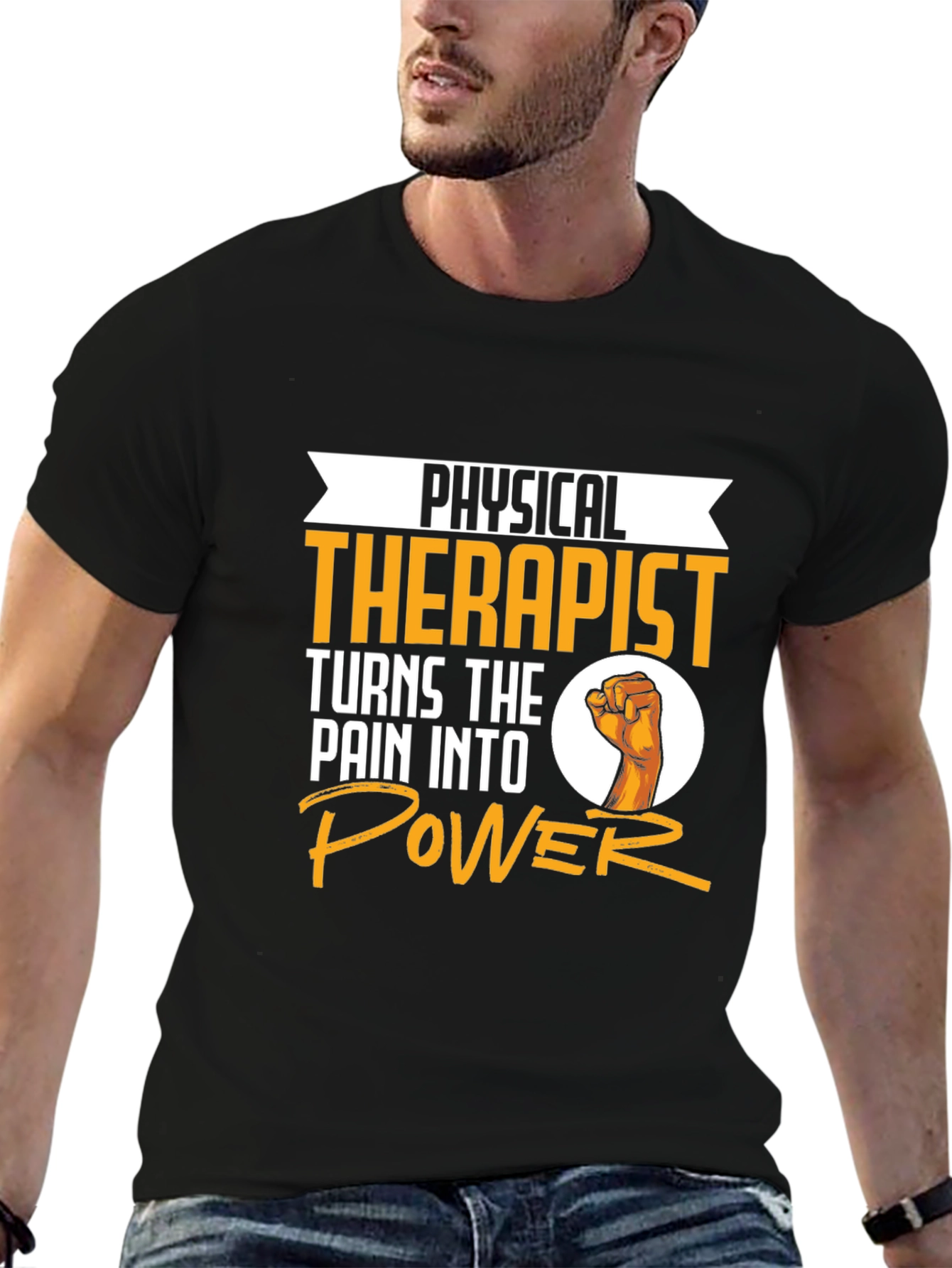 Physical Therapist Turns Pain Into Power Graphic Tee