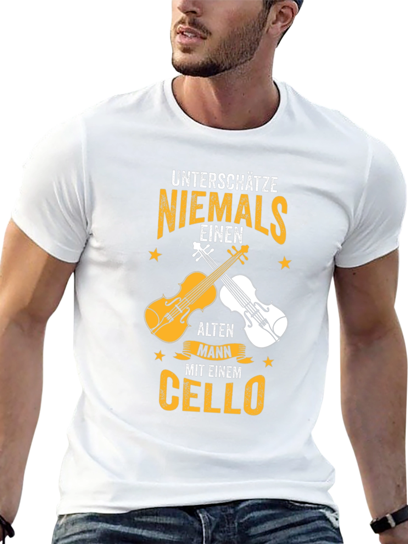 Unterschätze Niemals Cello T-Shirt