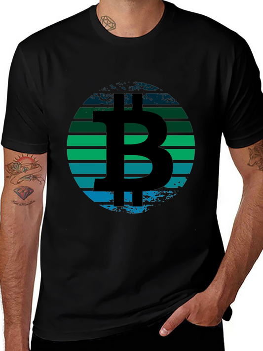Bitcoin Sunset T-Shirt - Crypto Tee