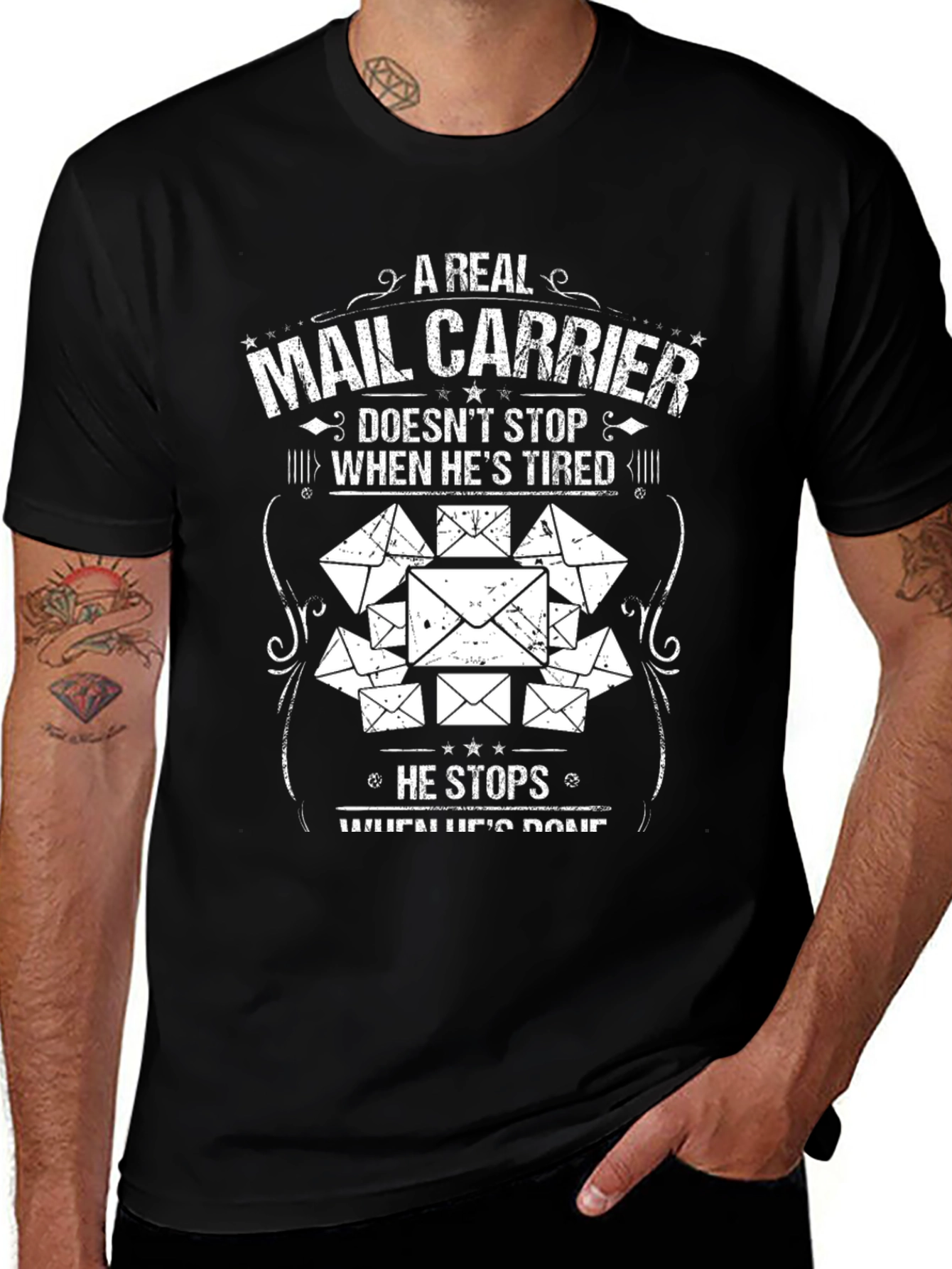 Mail Carrier Graphic T-Shirt