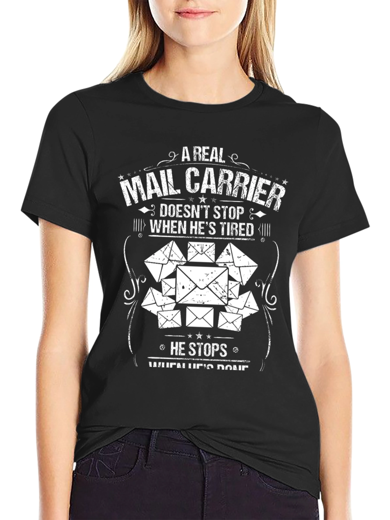 Mail Carrier Graphic T-Shirt