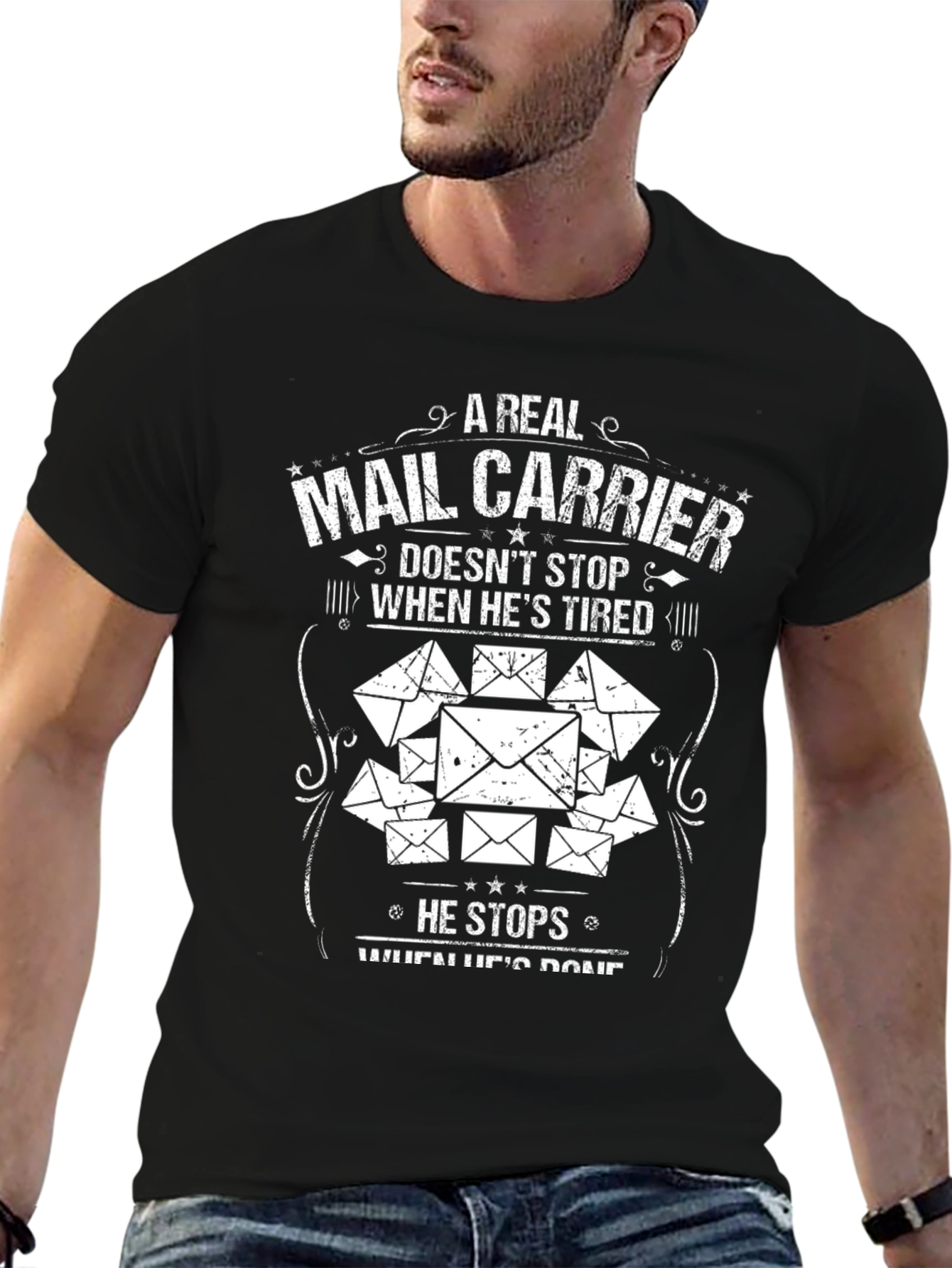 Mail Carrier Graphic T-Shirt