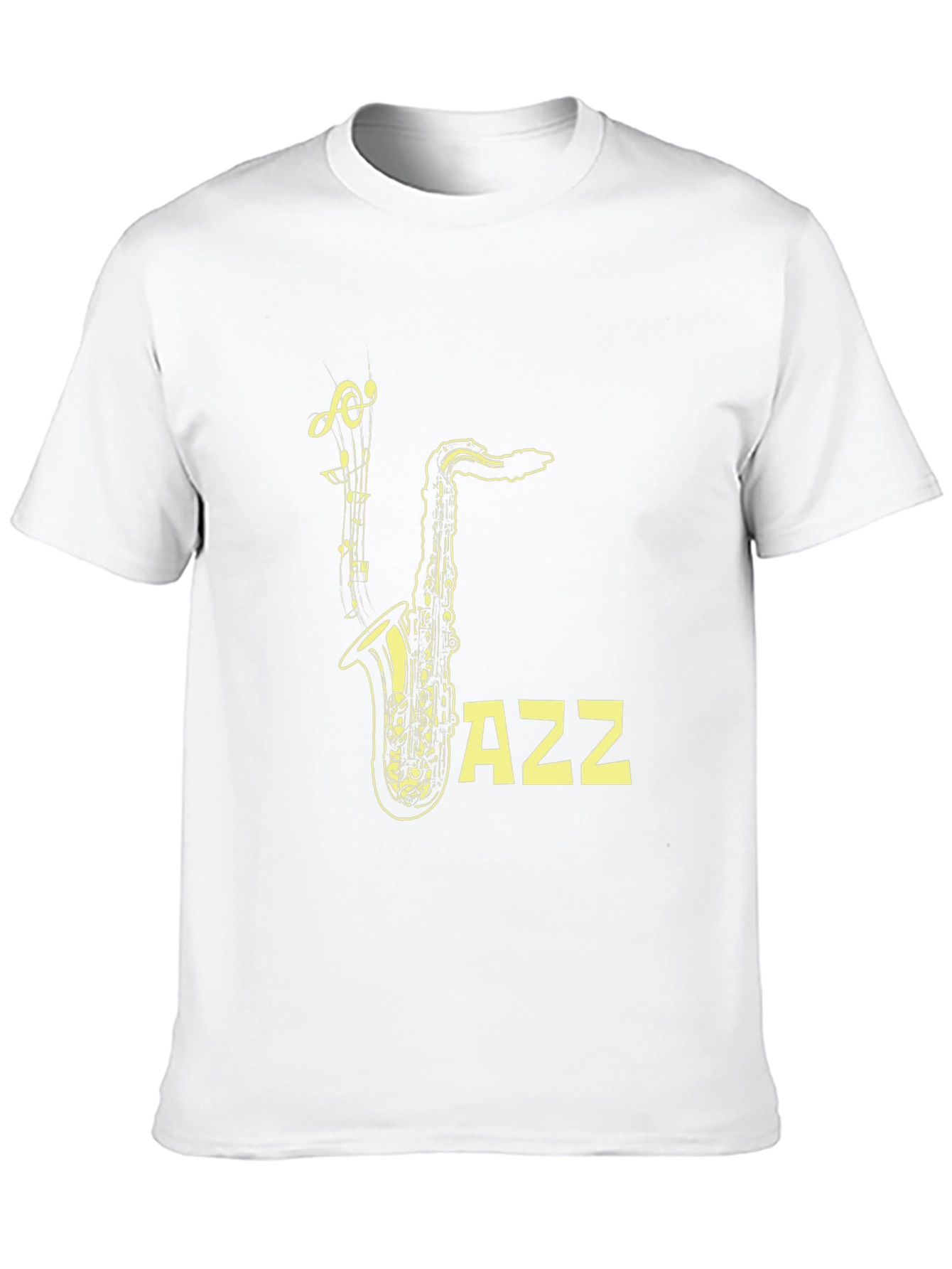 Jazz Saxophone Graphic Tee - Cool Musician T-Shirt