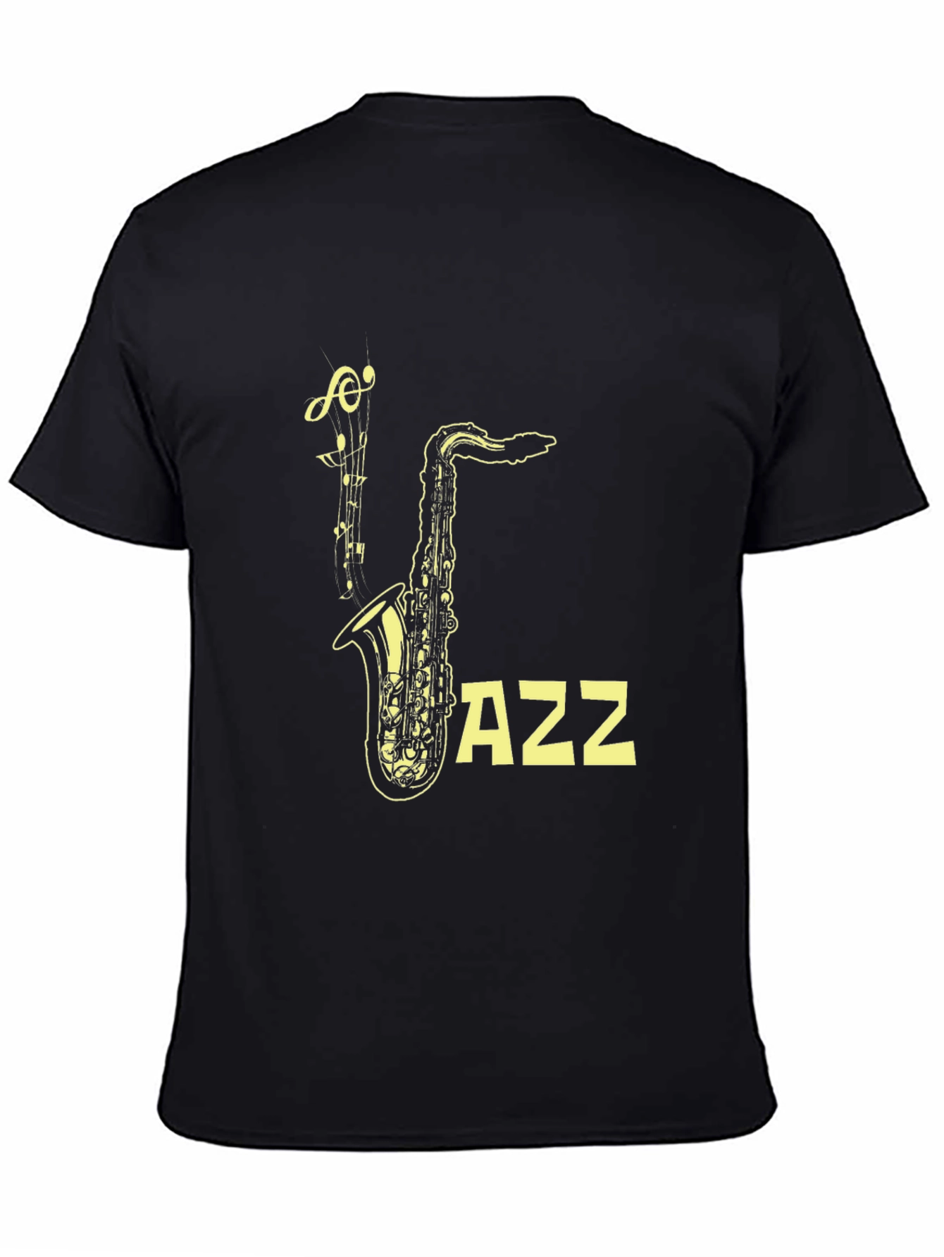 Jazz Saxophone Graphic Tee - Cool Musician T-Shirt