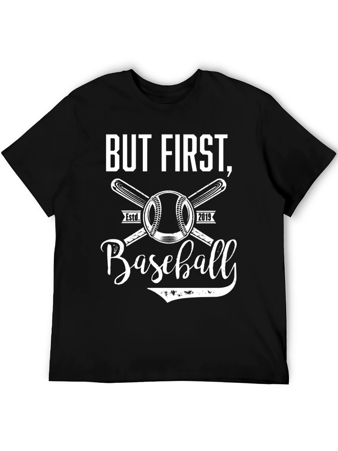 But First Baseball Graphic Tee