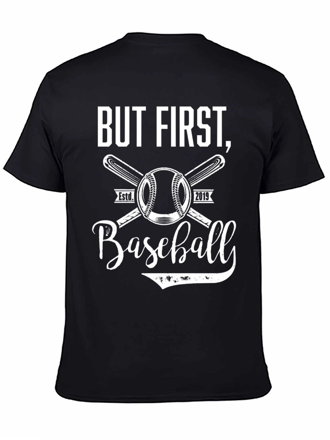 But First Baseball Graphic Tee