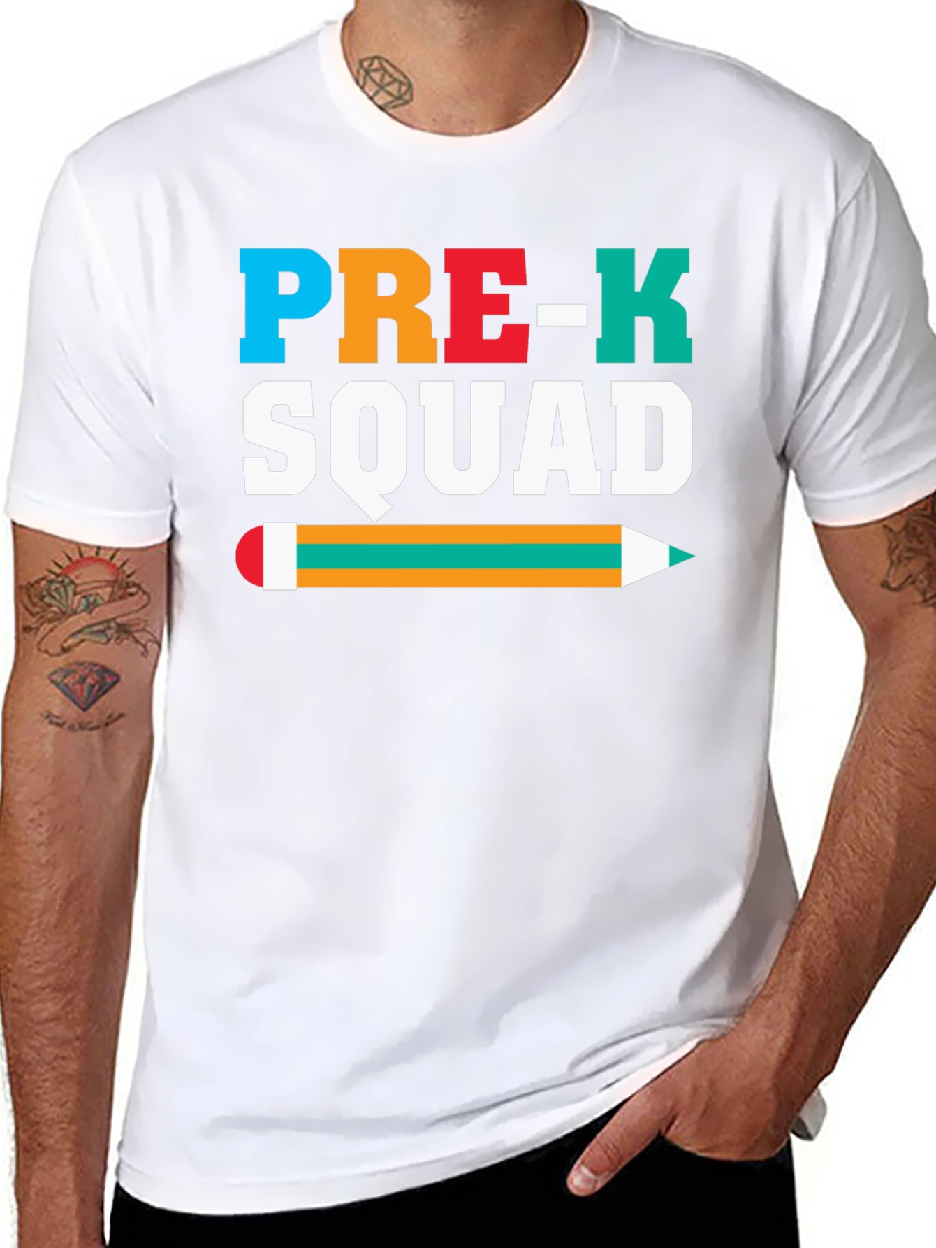 Pre-K Squad Black T-Shirt