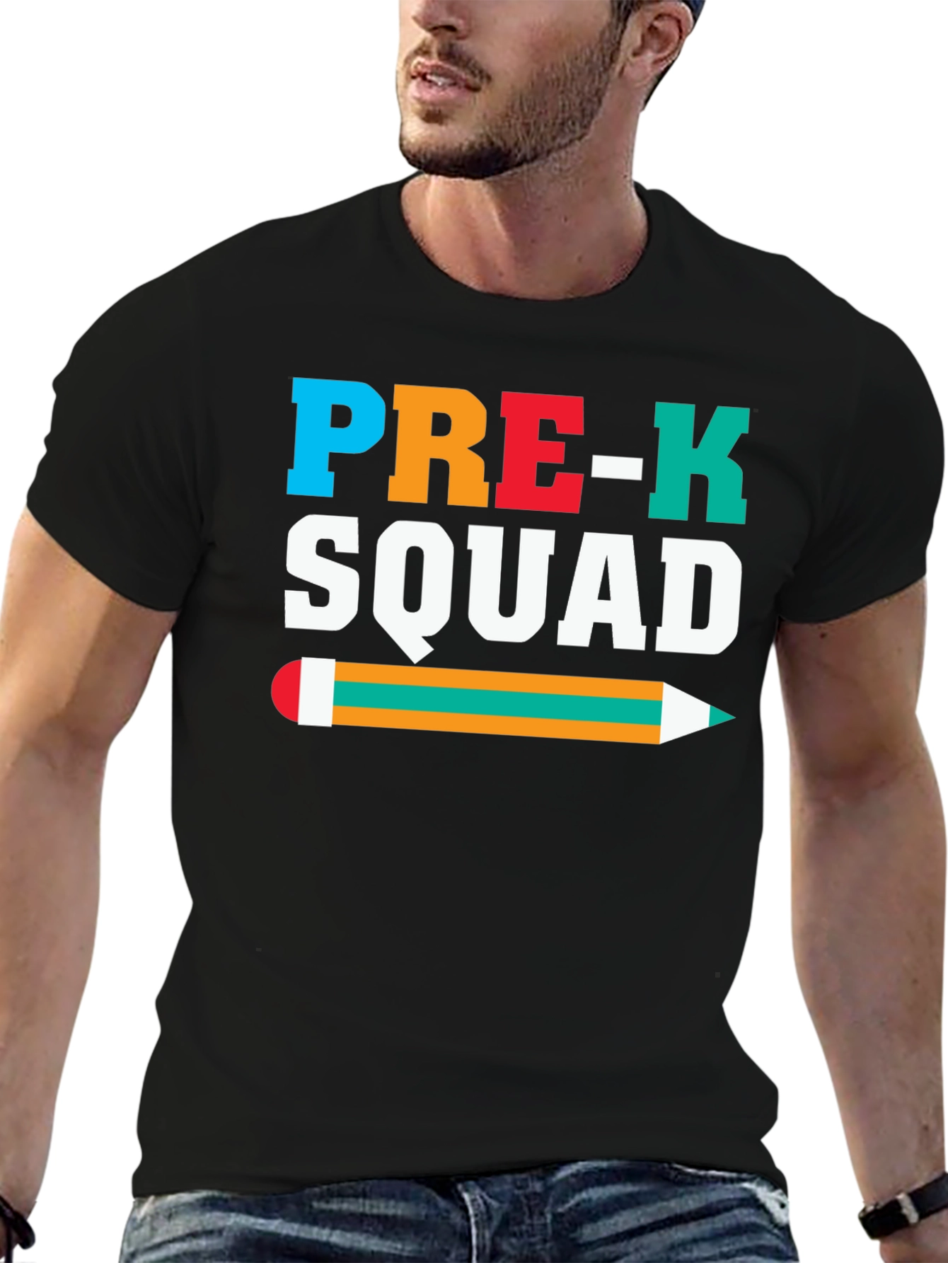 Pre-K Squad Black T-Shirt