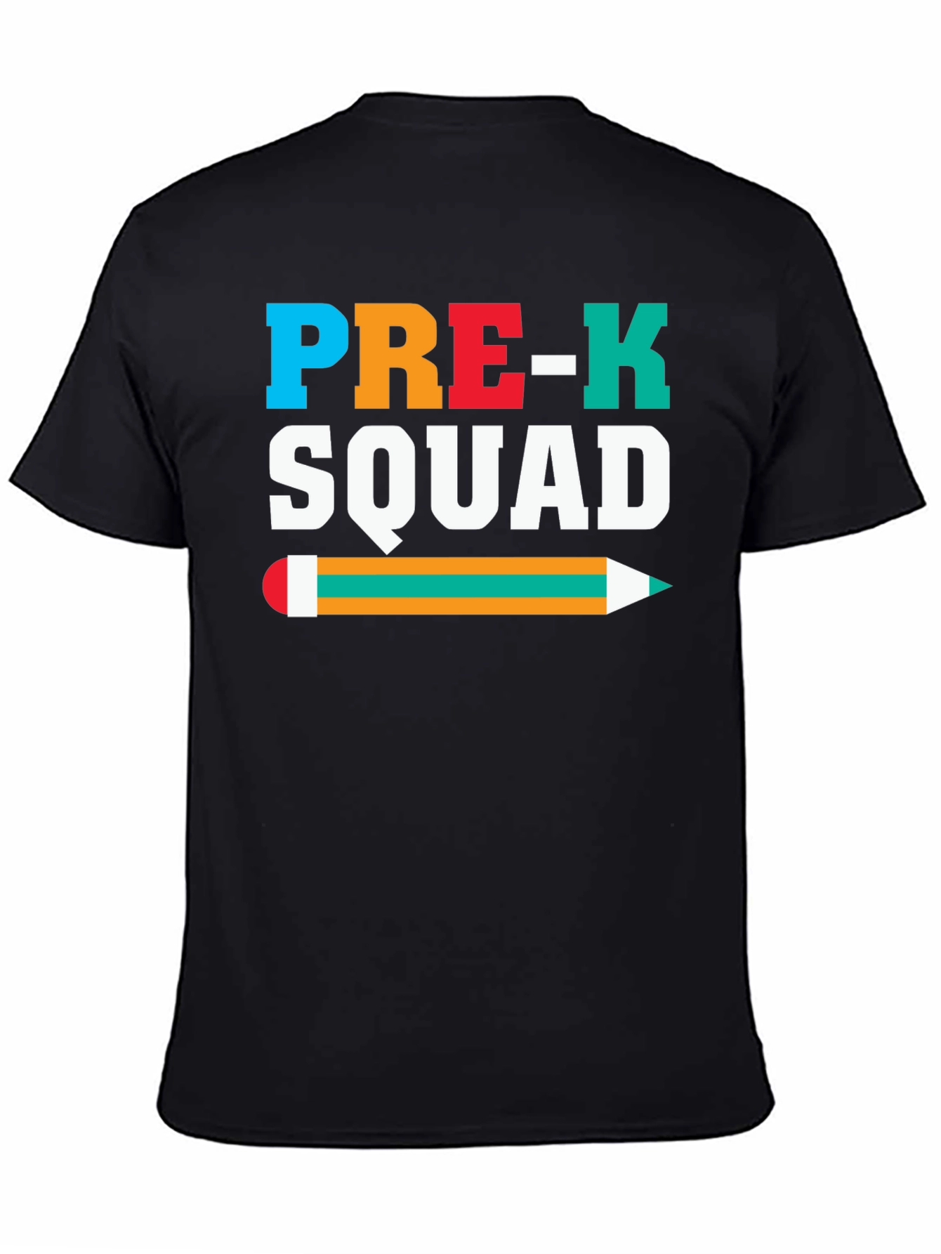 Pre-K Squad Black T-Shirt