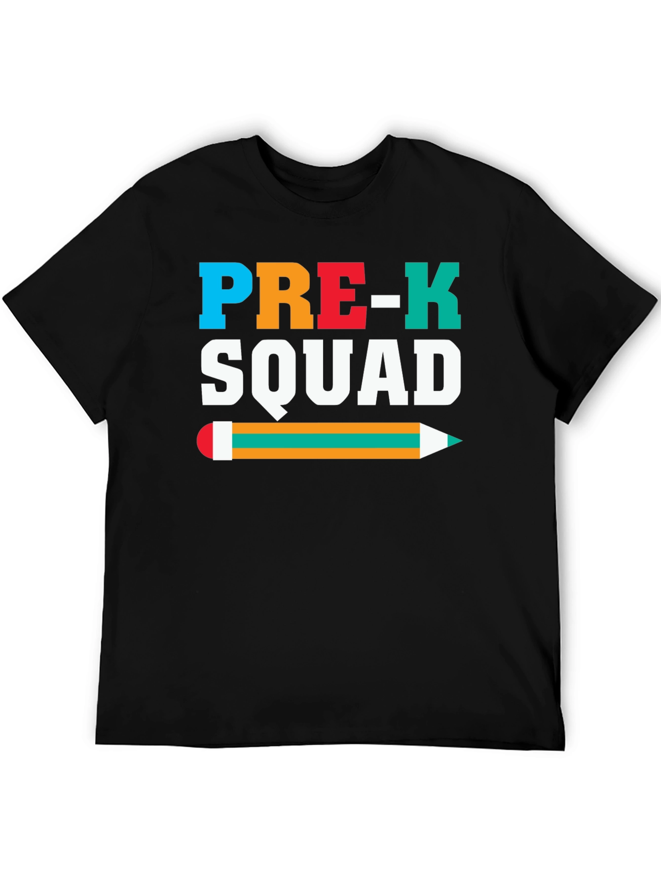 Pre-K Squad Black T-Shirt