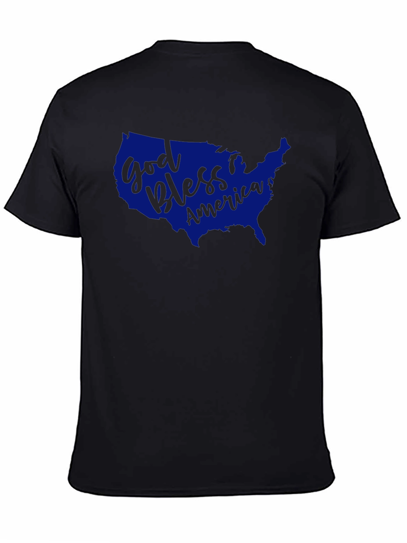 God Bless America Patriotic Graphic Tee