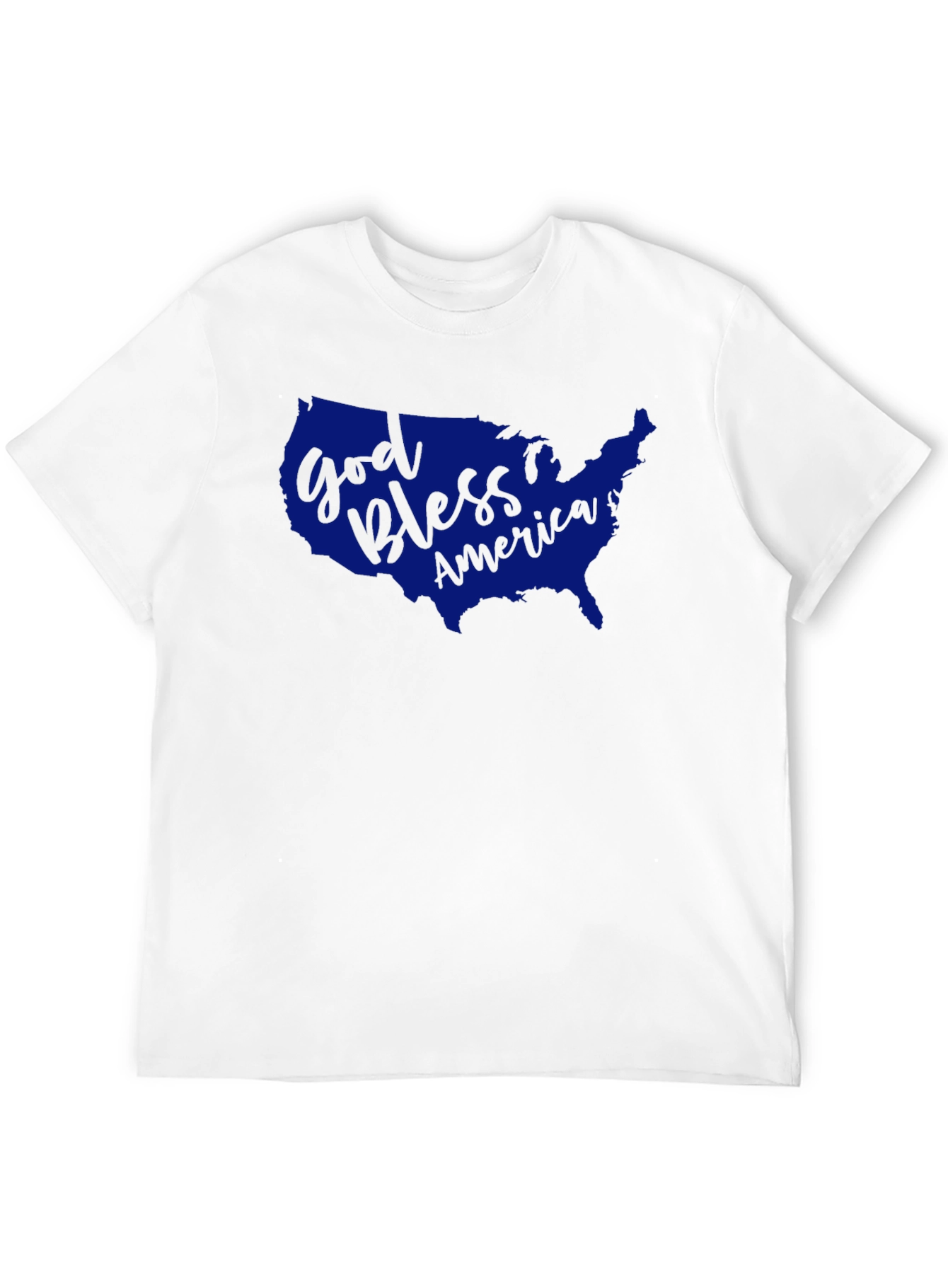 God Bless America Patriotic Graphic Tee