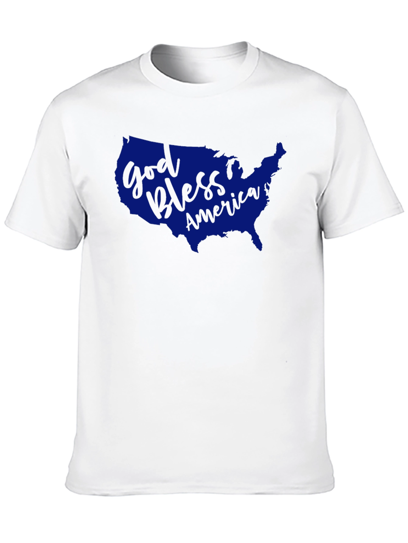 God Bless America Patriotic Graphic Tee