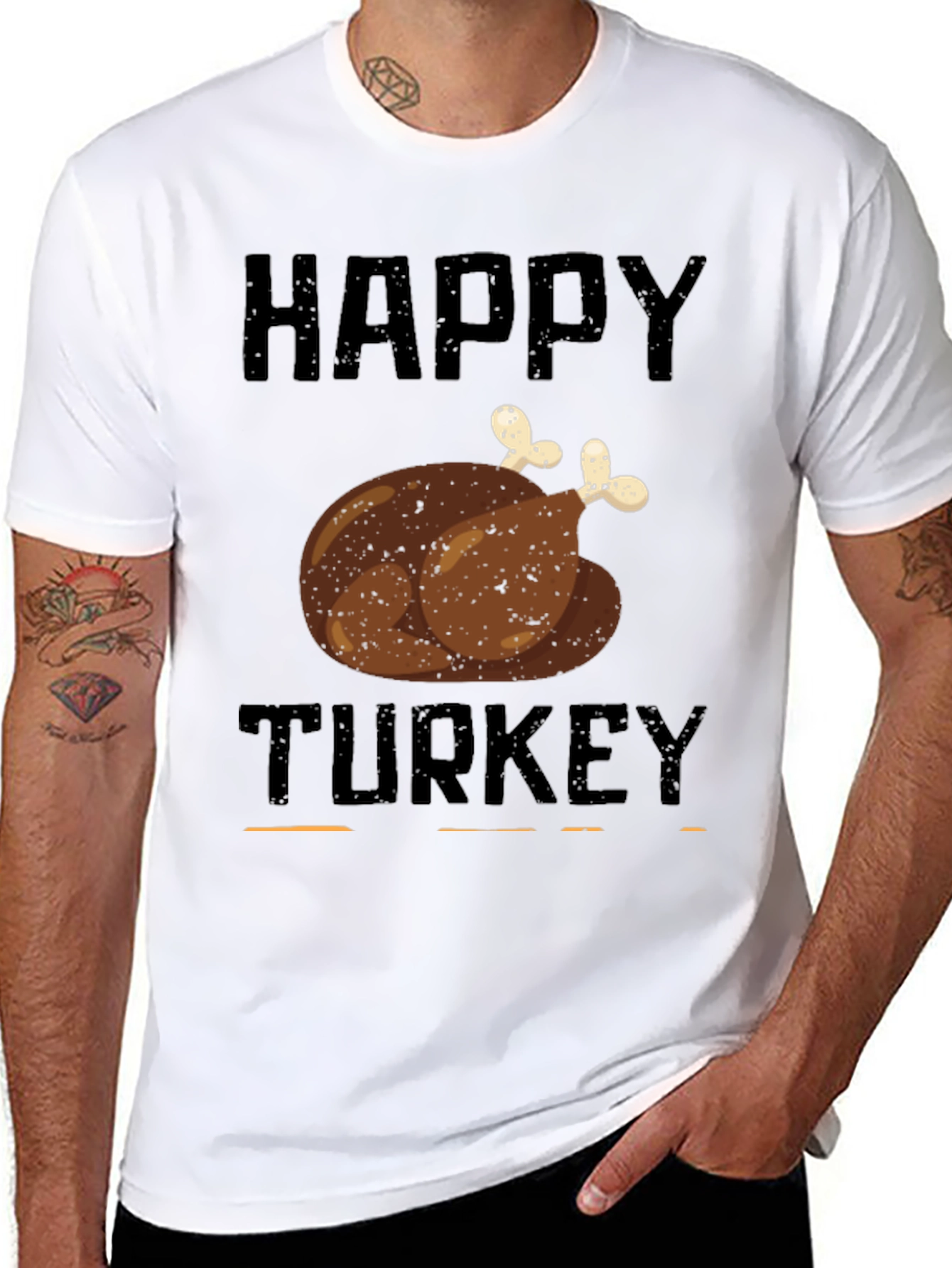 Happy Turkey Thanksgiving T-Shirt