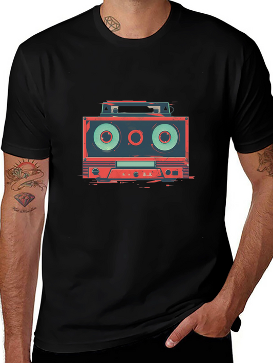 Retro Cassette Player Graphic Tee