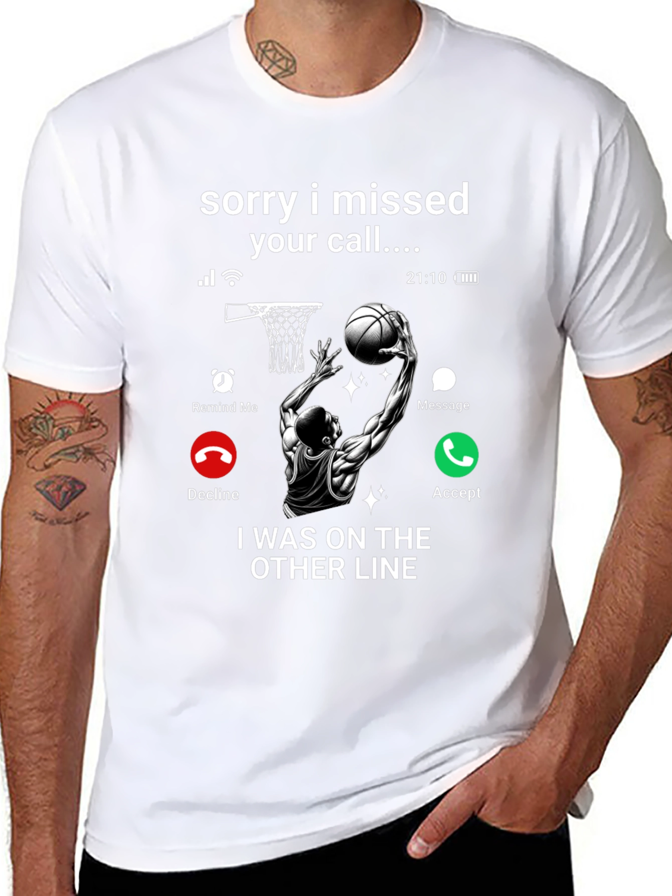 Sorry I Missed Your Call T-Shirt