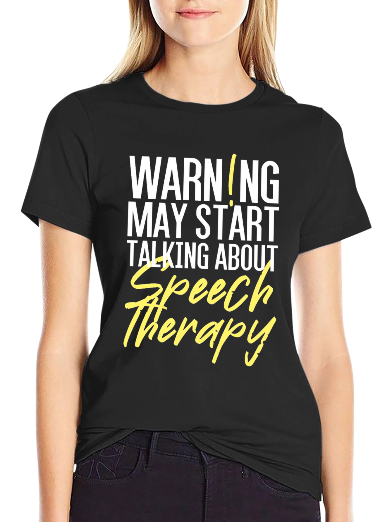 Speech Therapy Warning T-Shirt