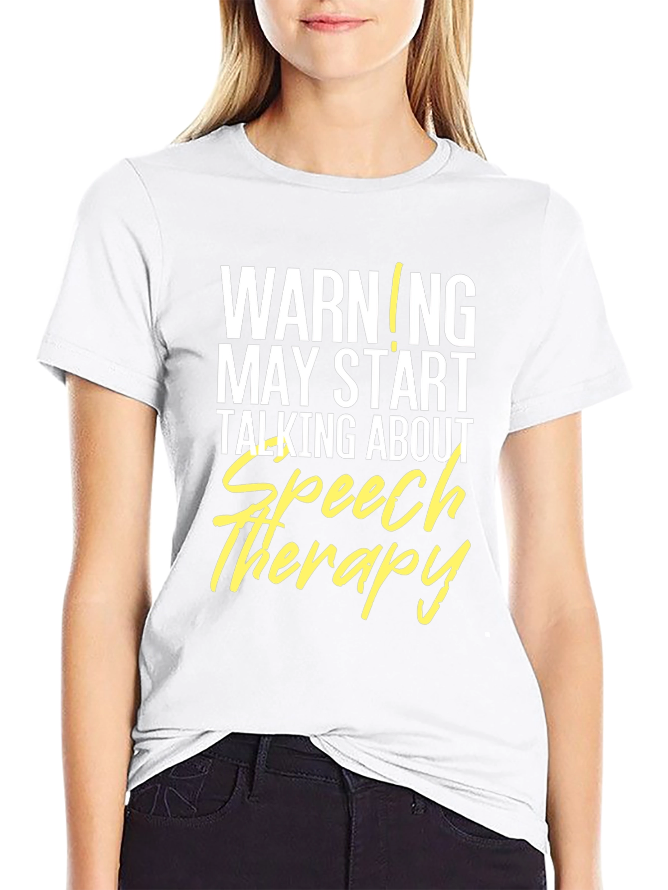 Speech Therapy Warning T-Shirt