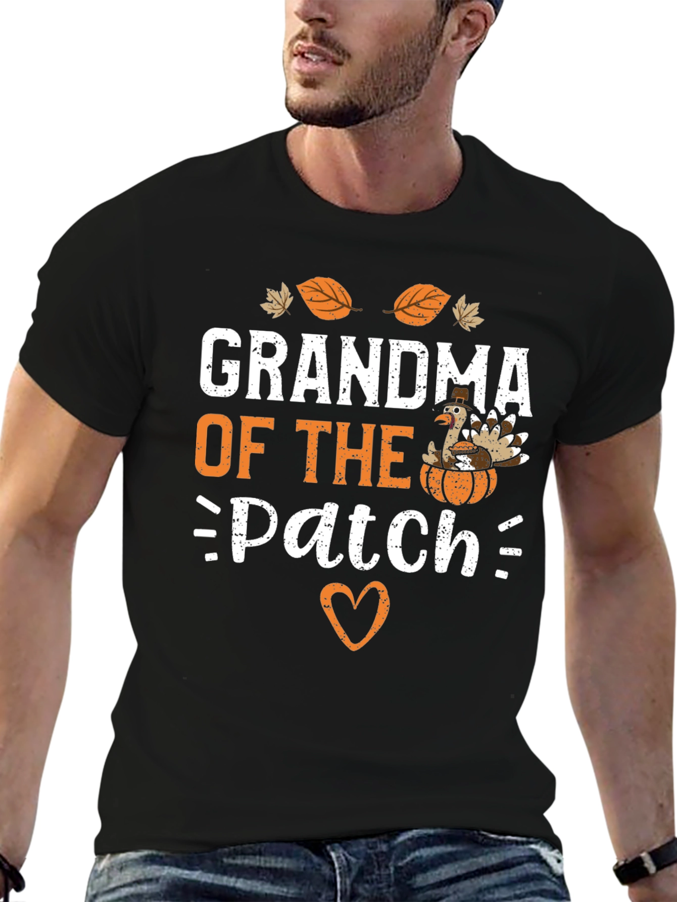 Grandma of the Patch Thanksgiving T-Shirt