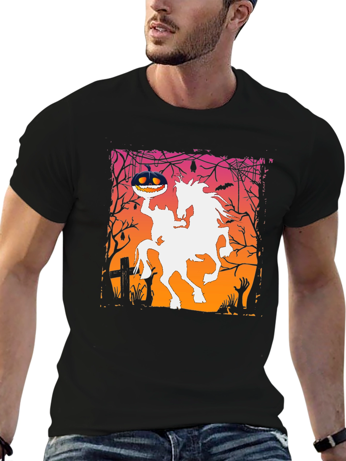 Headless Horseman Halloween T-Shirt