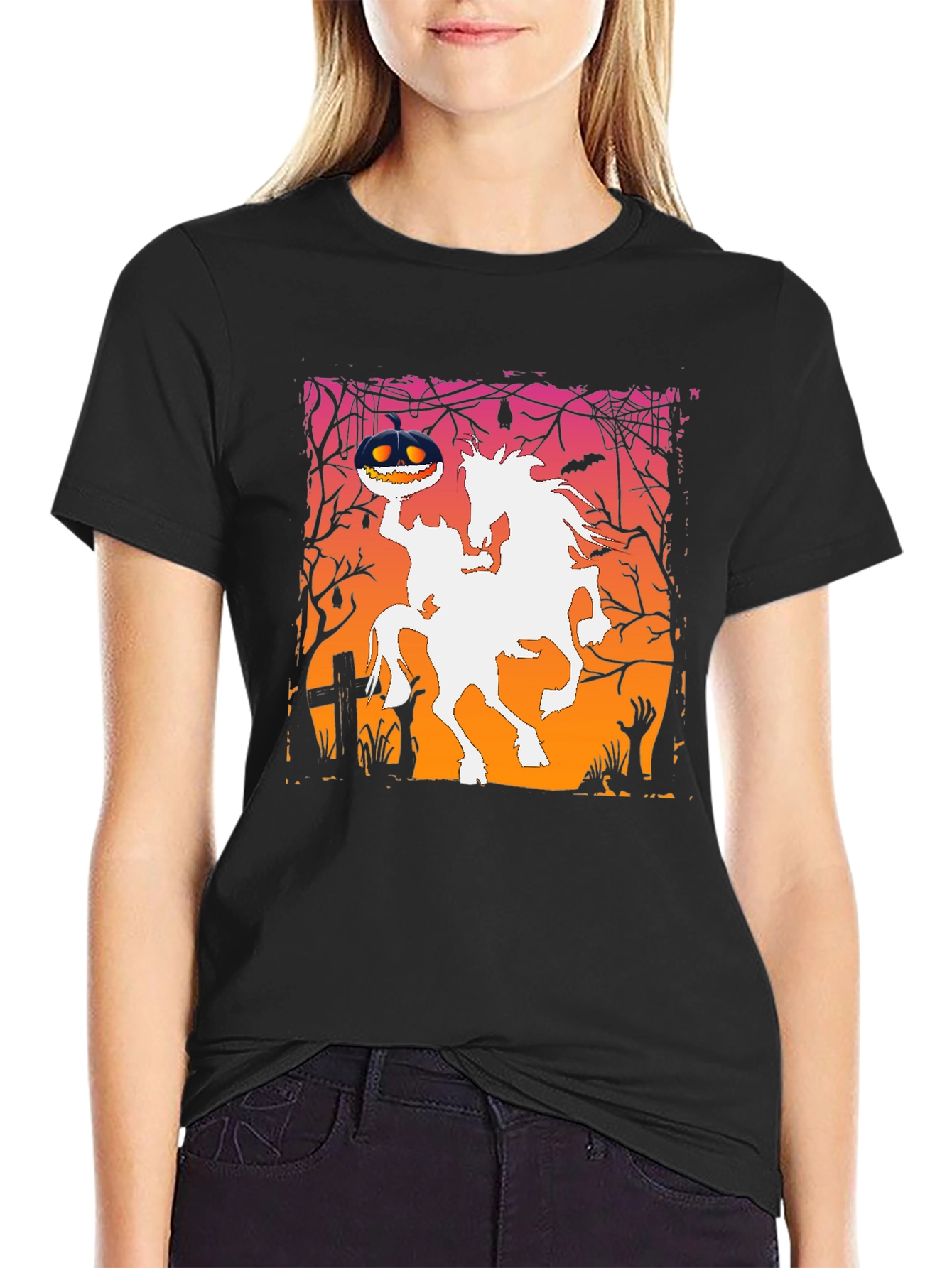 Headless Horseman Halloween T-Shirt