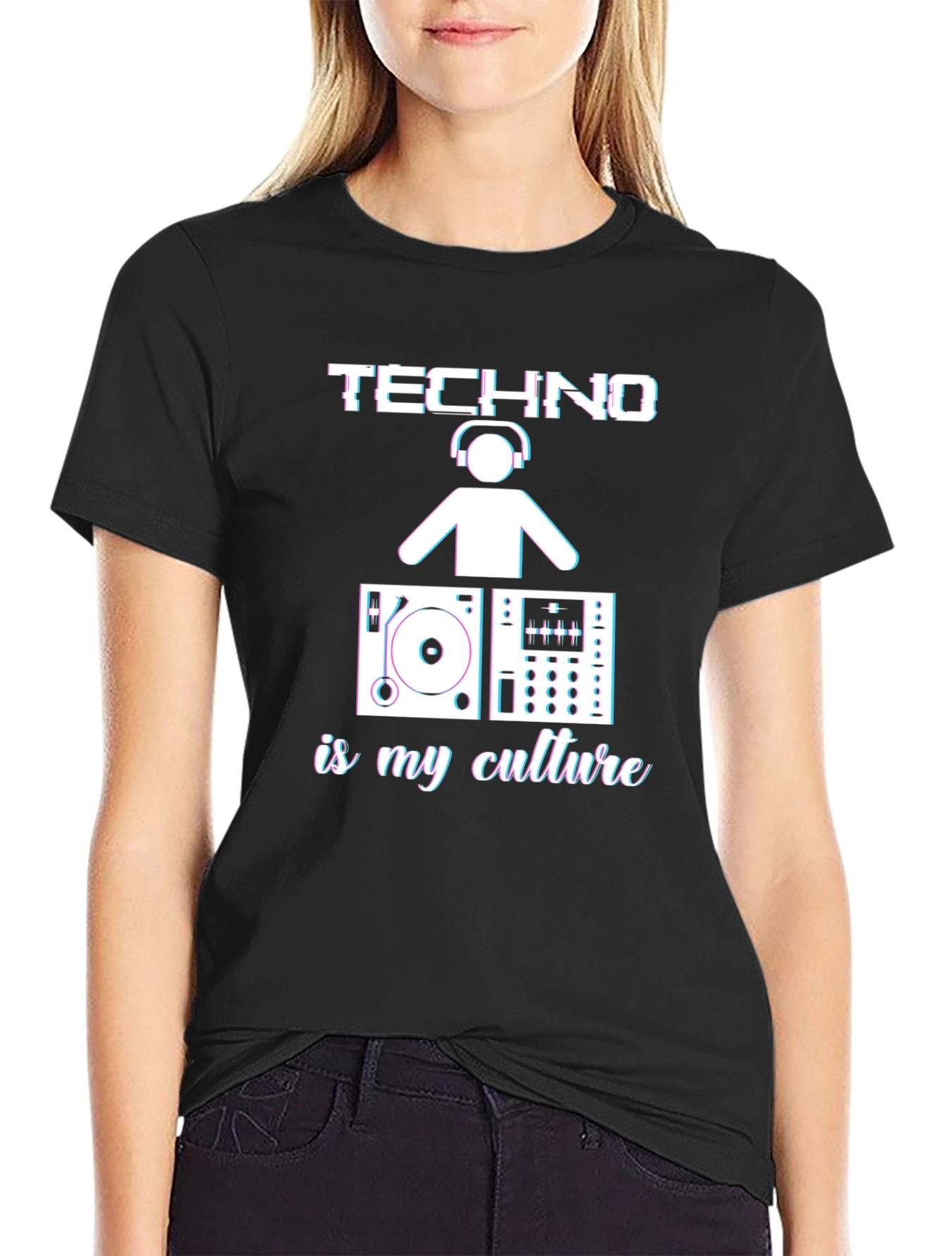 Techno is my Culture T-Shirt - DJ Music Tee
