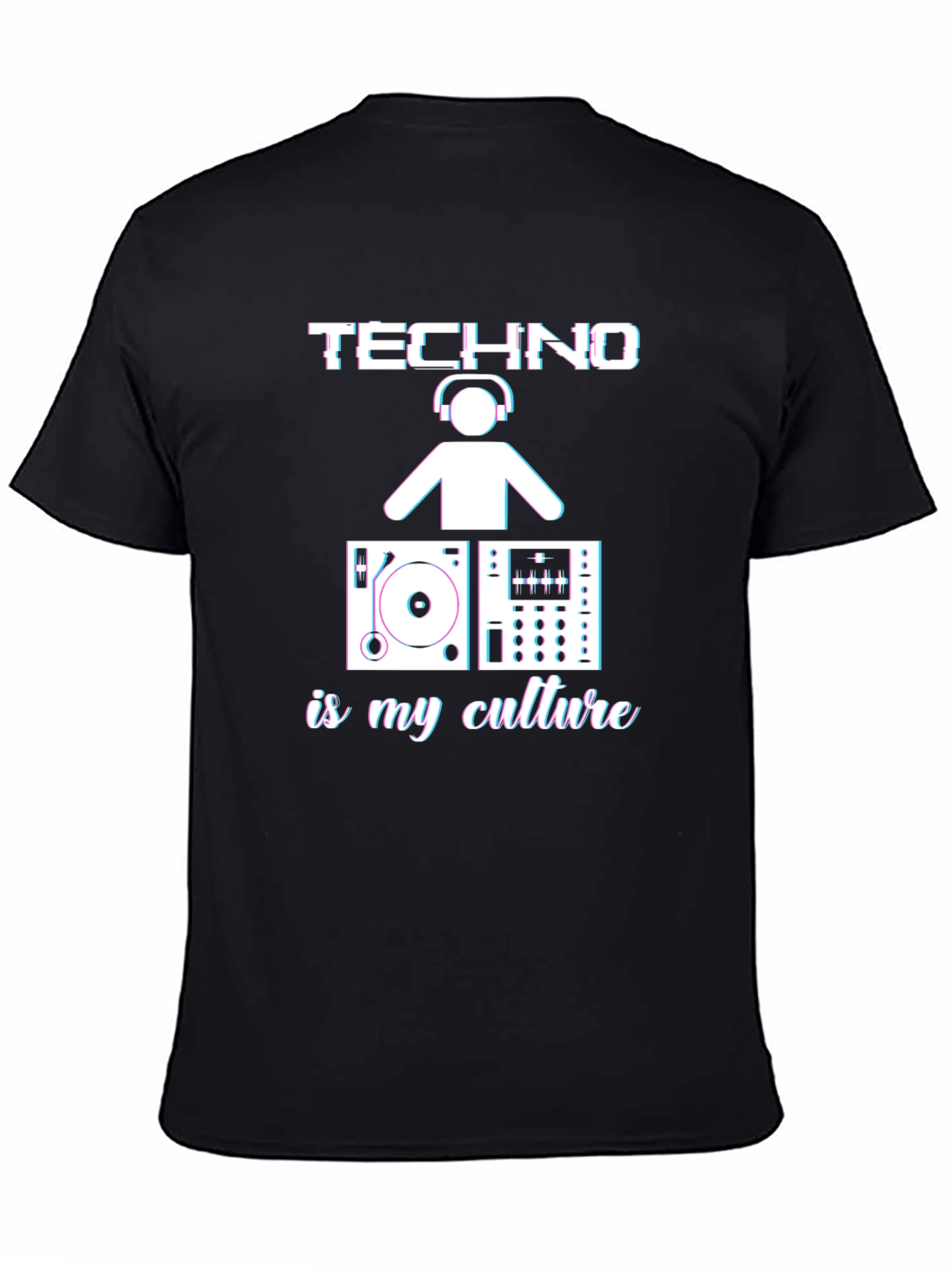 Techno is my Culture T-Shirt - DJ Music Tee