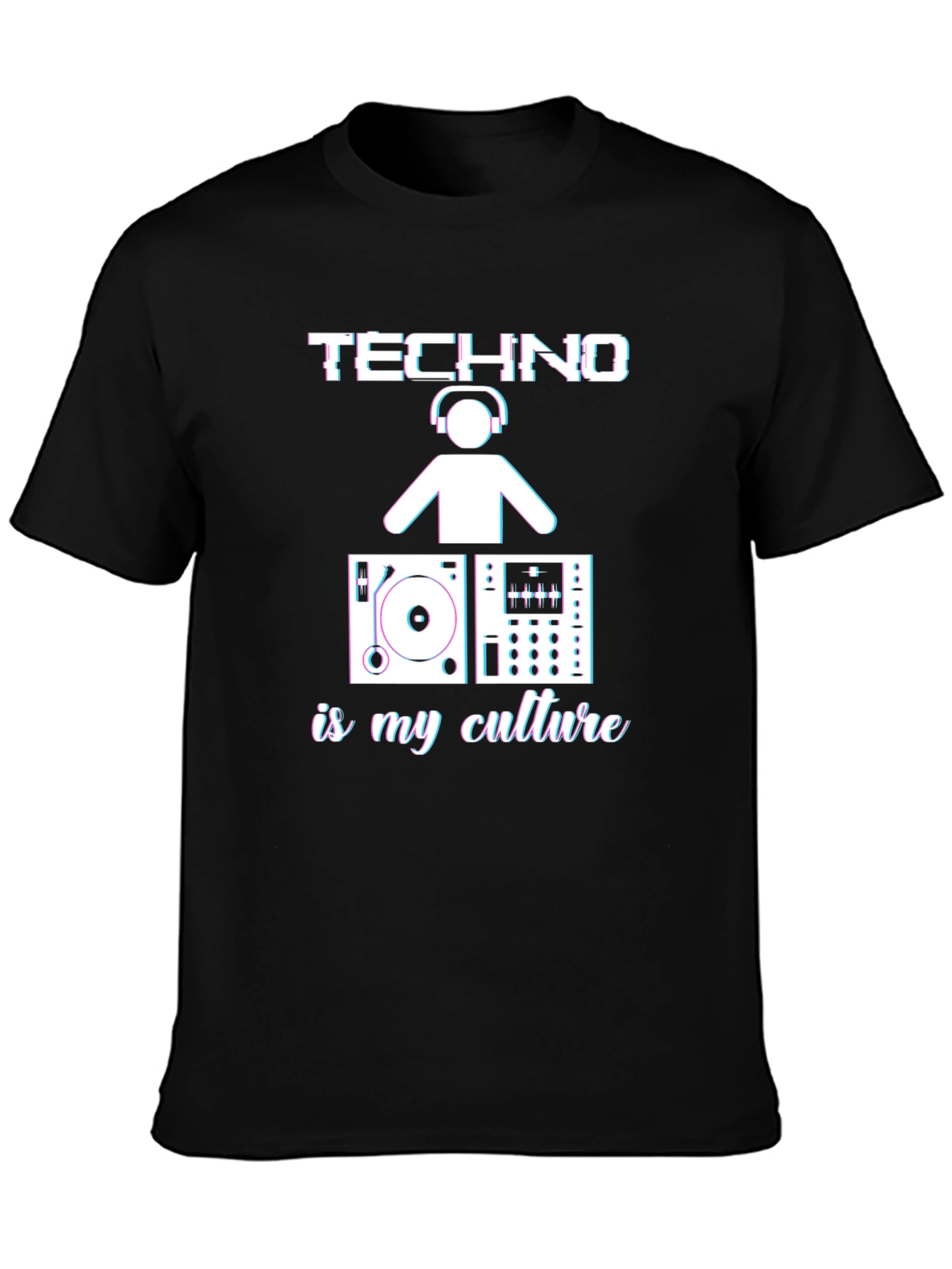 Techno is my Culture T-Shirt - DJ Music Tee