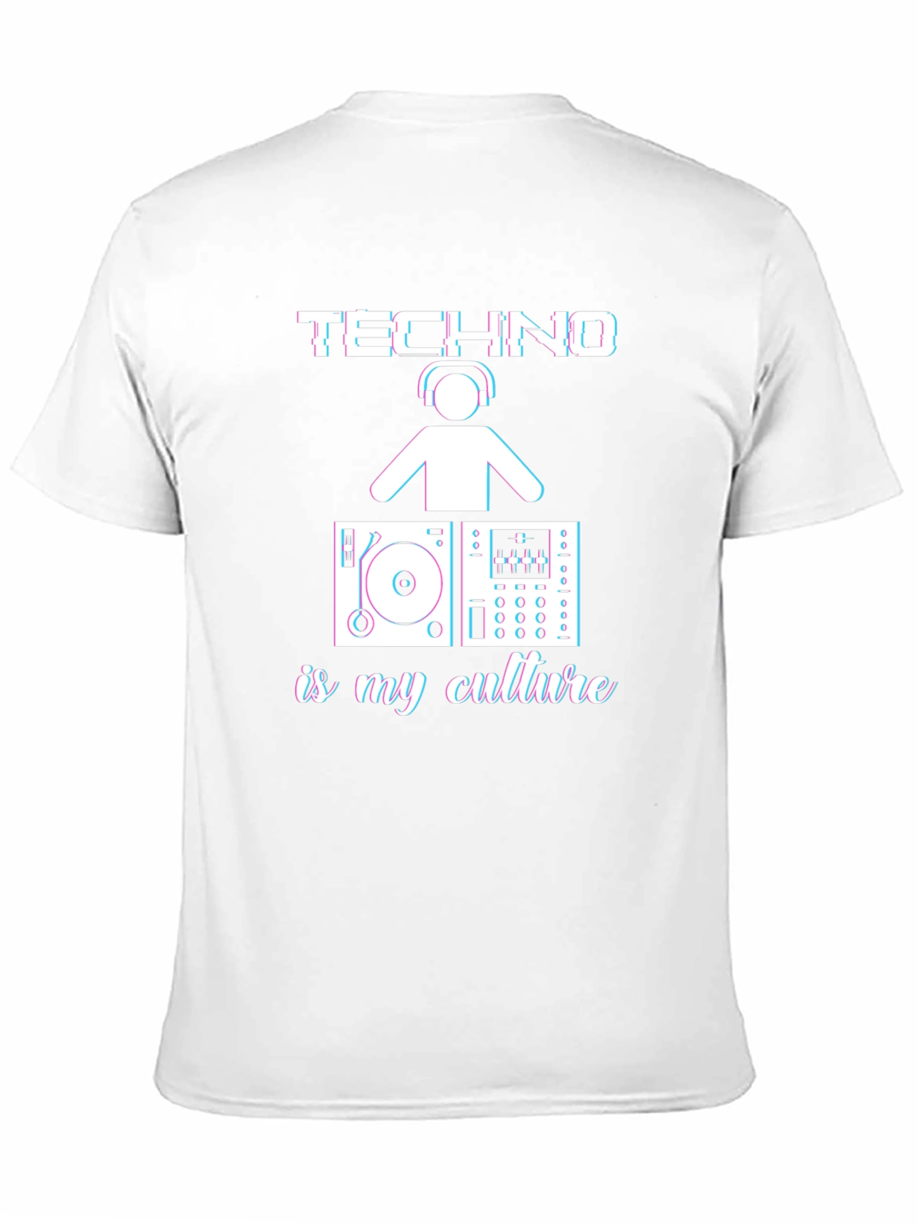 Techno is my Culture T-Shirt - DJ Music Tee