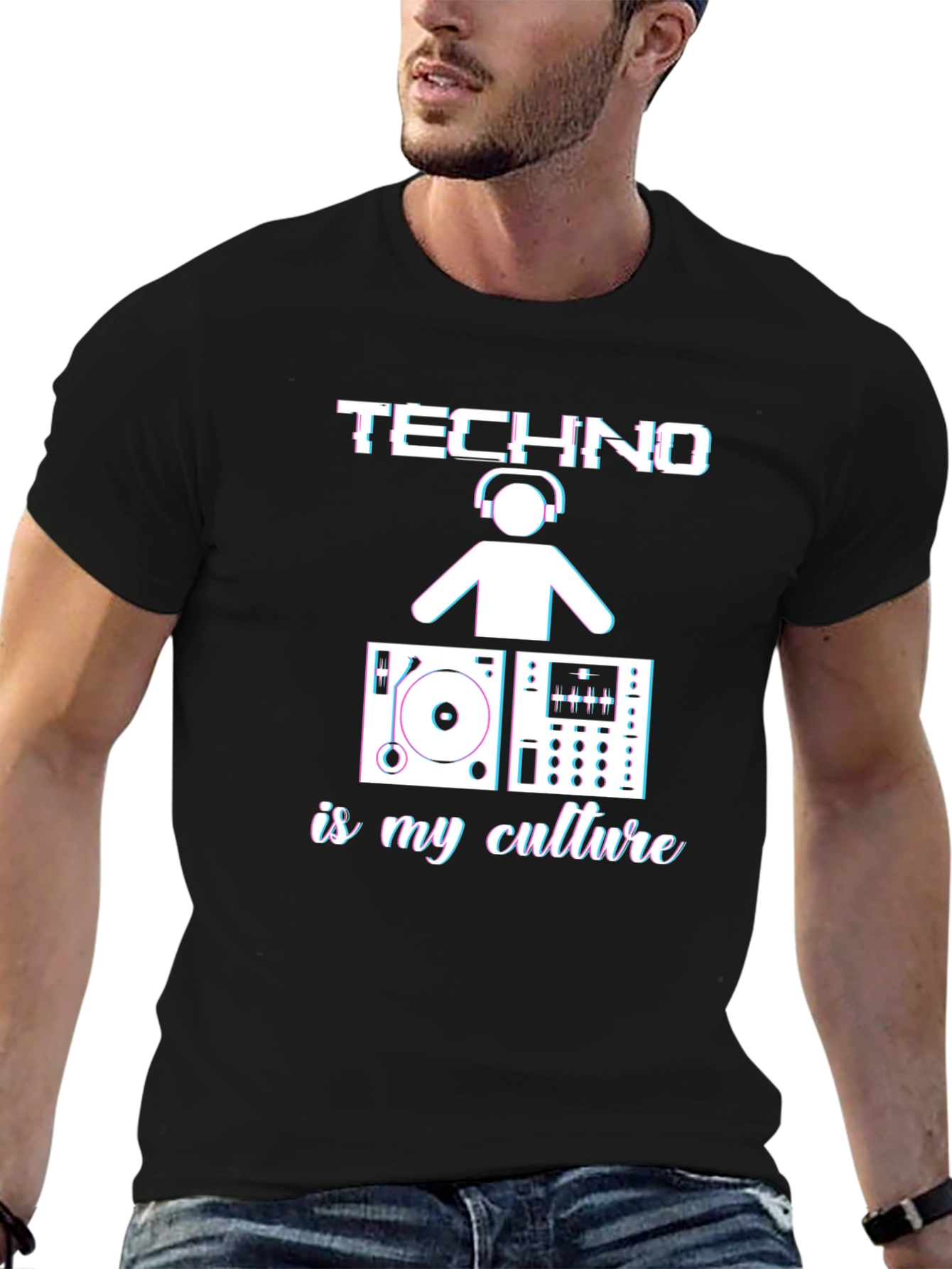 Techno is my Culture T-Shirt - DJ Music Tee