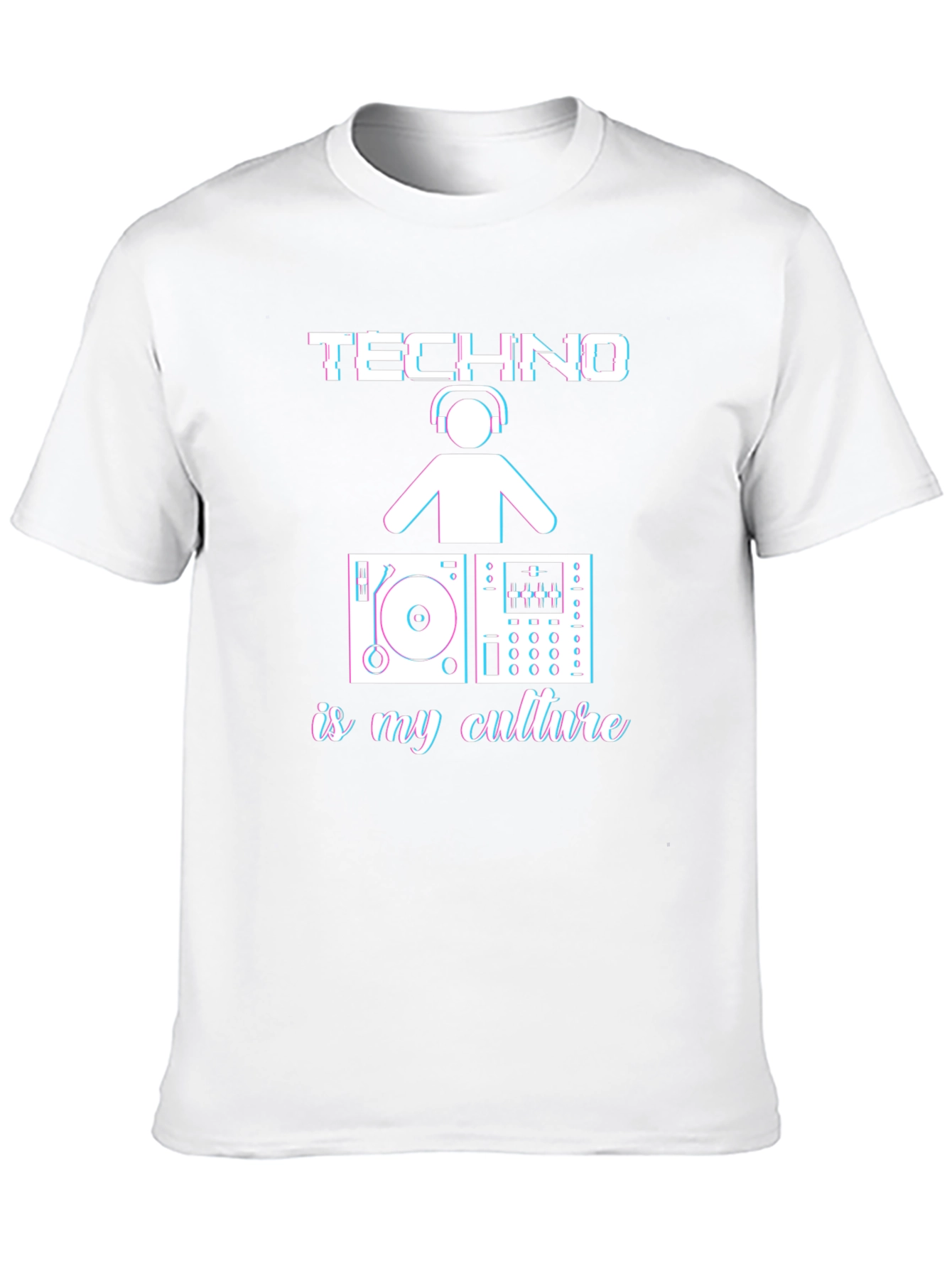 Techno is my Culture T-Shirt - DJ Music Tee