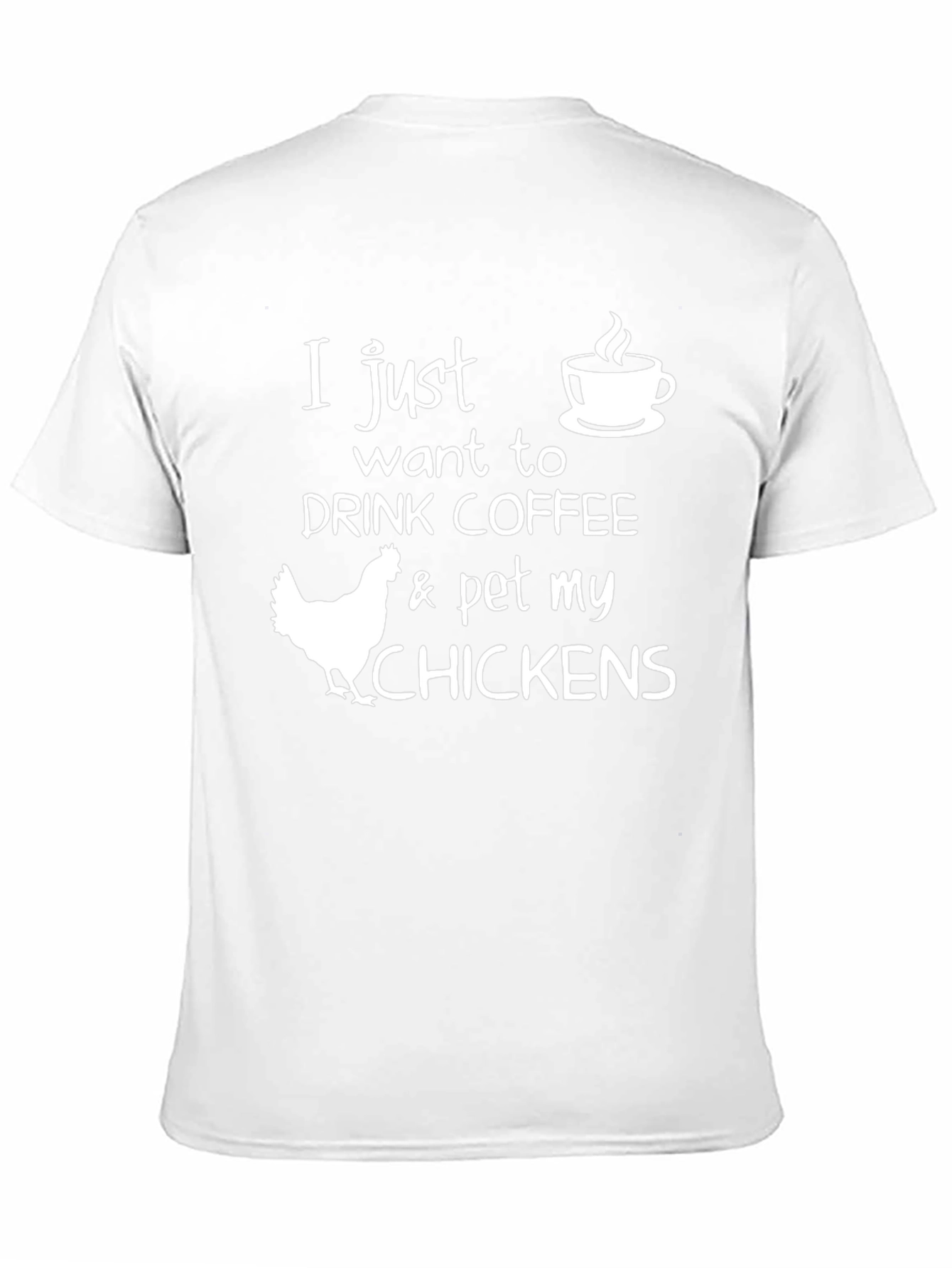 Coffee & Chickens Graphic T-Shirt