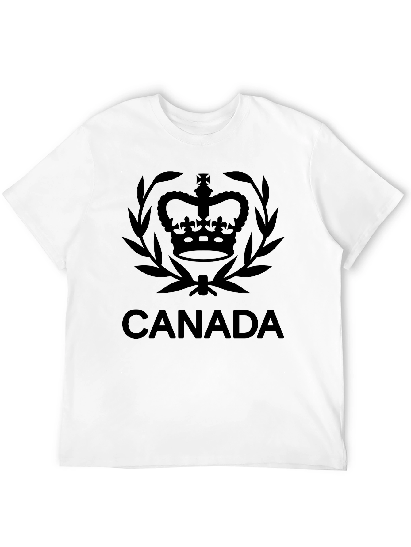 Canada Crown Graphic T-Shirt - Black