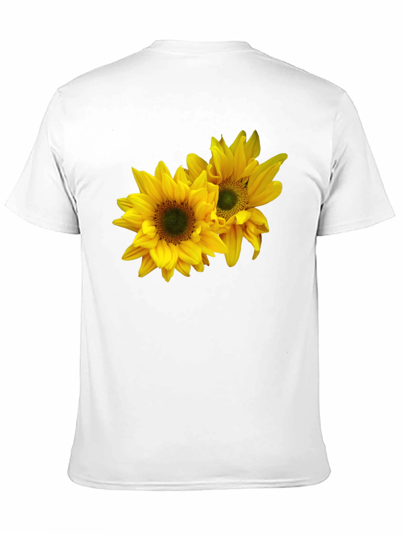 Sunflower Graphic Black T-Shirt