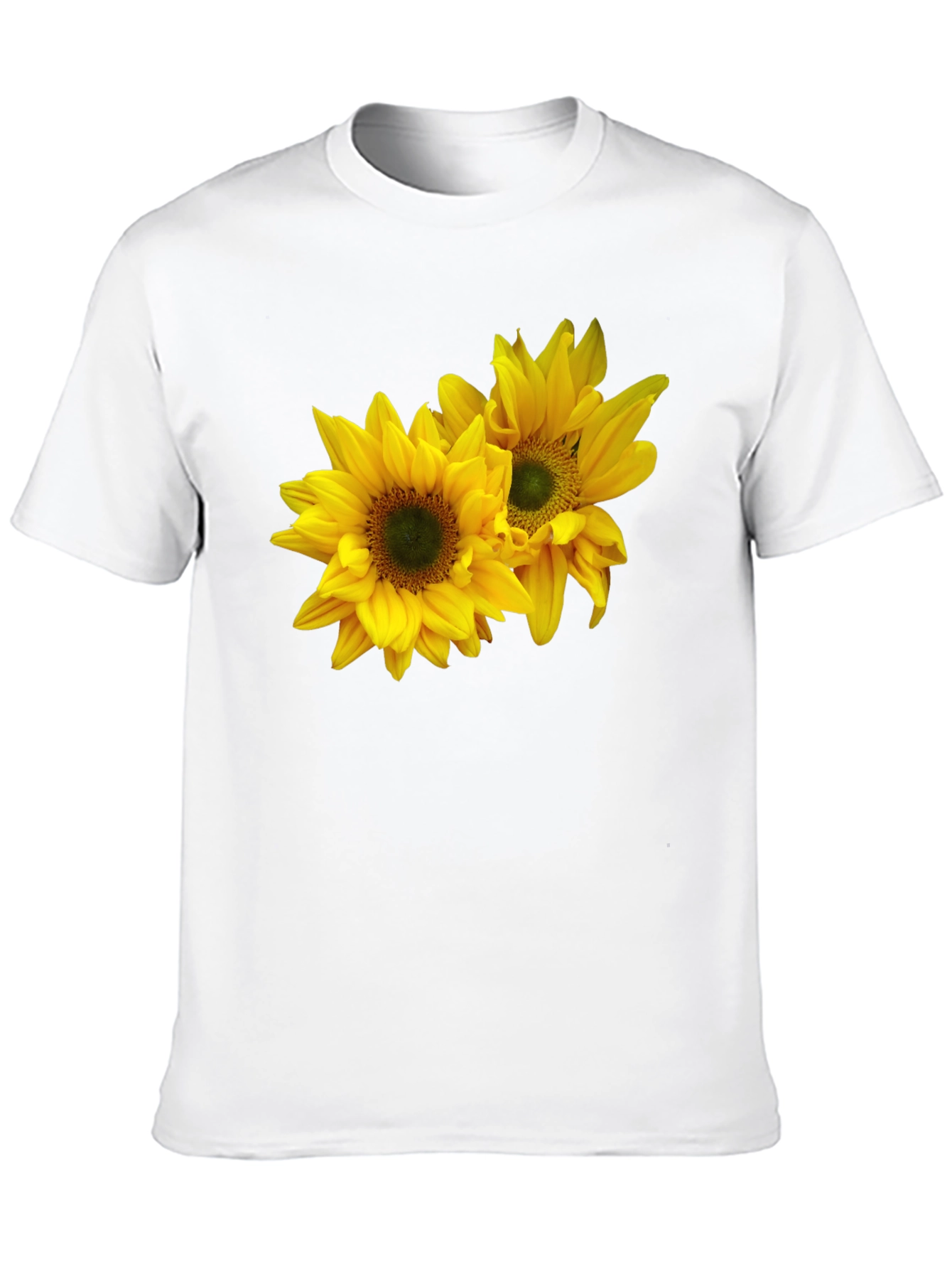 Sunflower Graphic Black T-Shirt