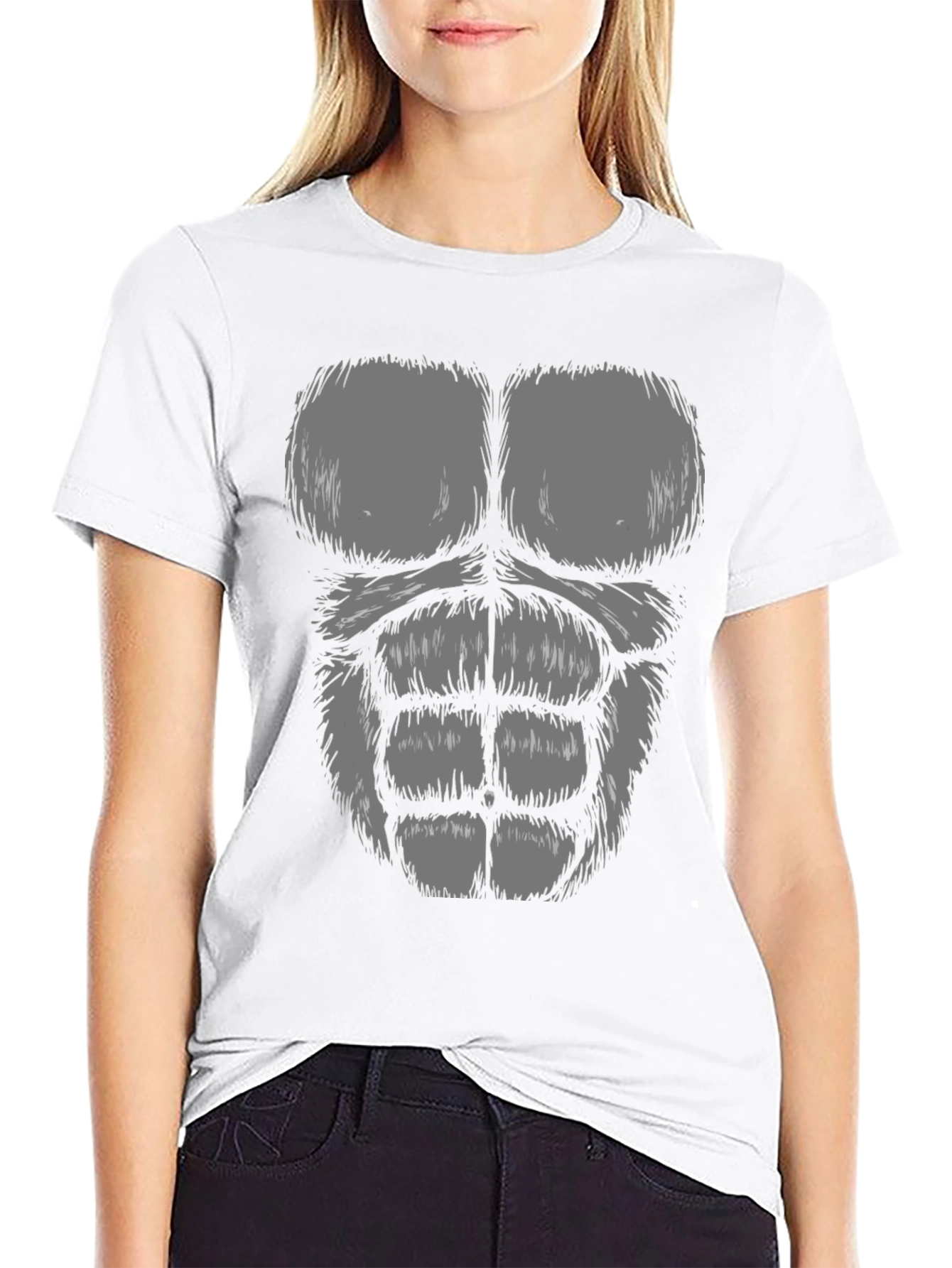 Funny Gorilla Body T-Shirt Animal Costume Tee