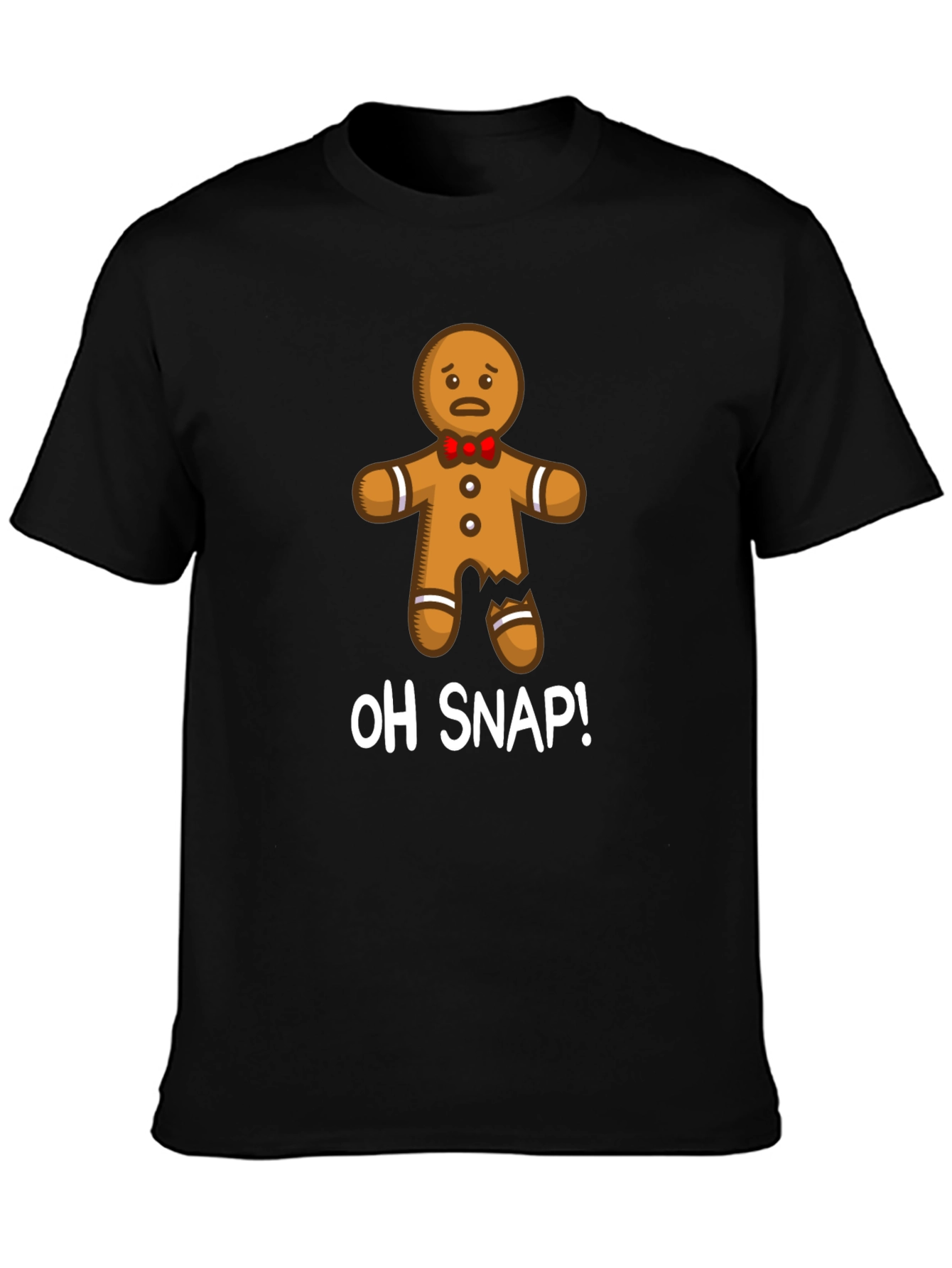 Oh Snap! Gingerbread Man Graphic Tee - Unisex