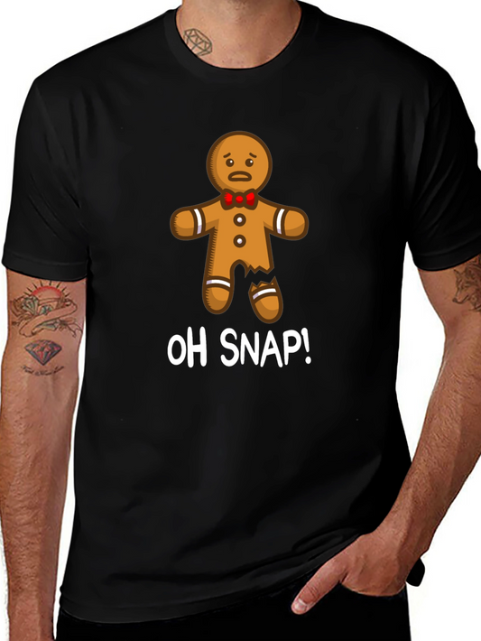 Oh Snap! Gingerbread Man Graphic Tee - Unisex