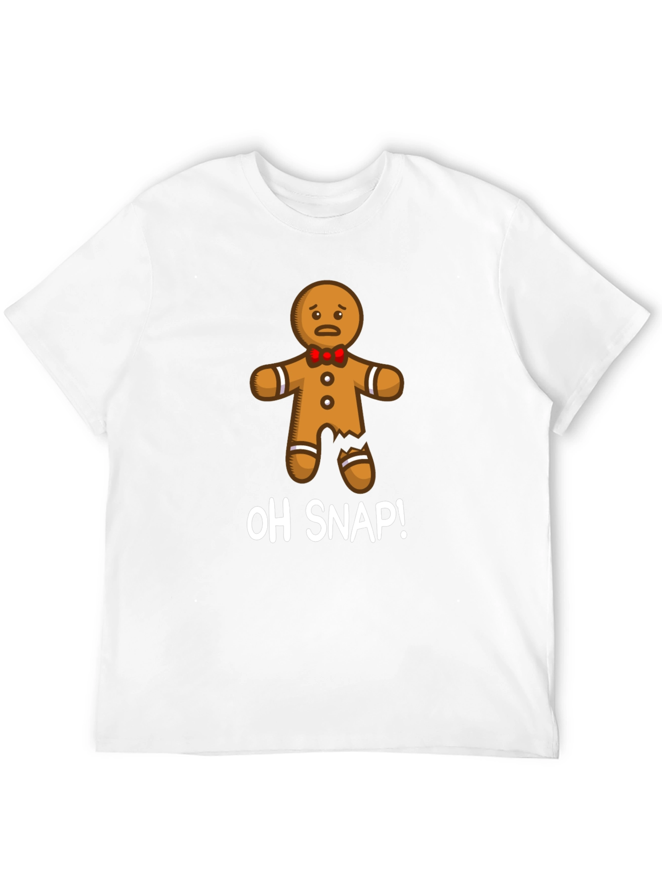 Oh Snap! Gingerbread Man Graphic Tee - Unisex