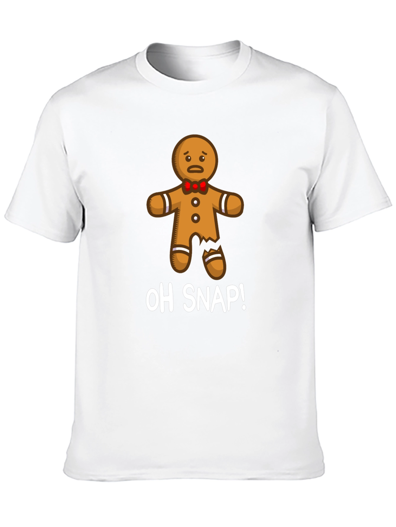 Oh Snap! Gingerbread Man Graphic Tee - Unisex